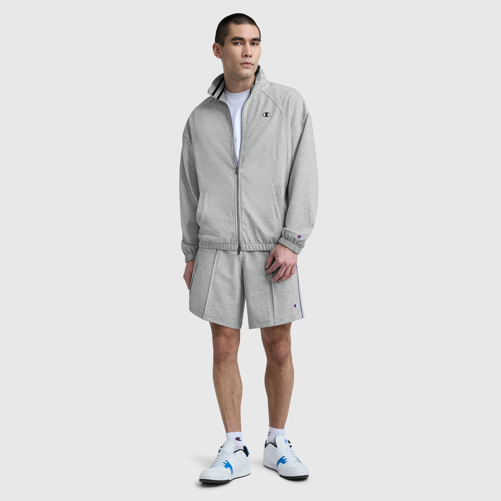 Gameday Full Zip Mock Neck, C Logo