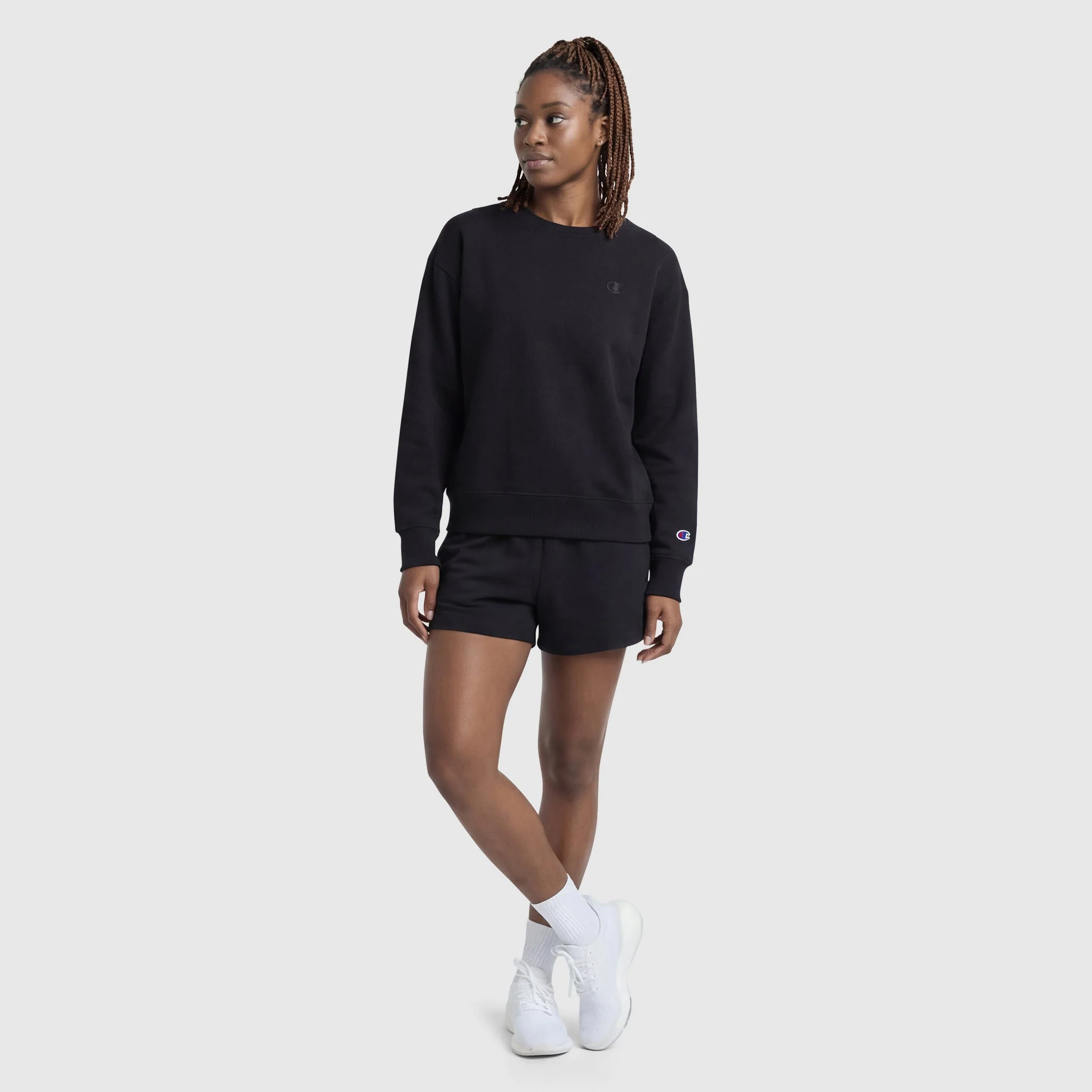 Powerblend Crewneck Sweatshirt, Small "C"