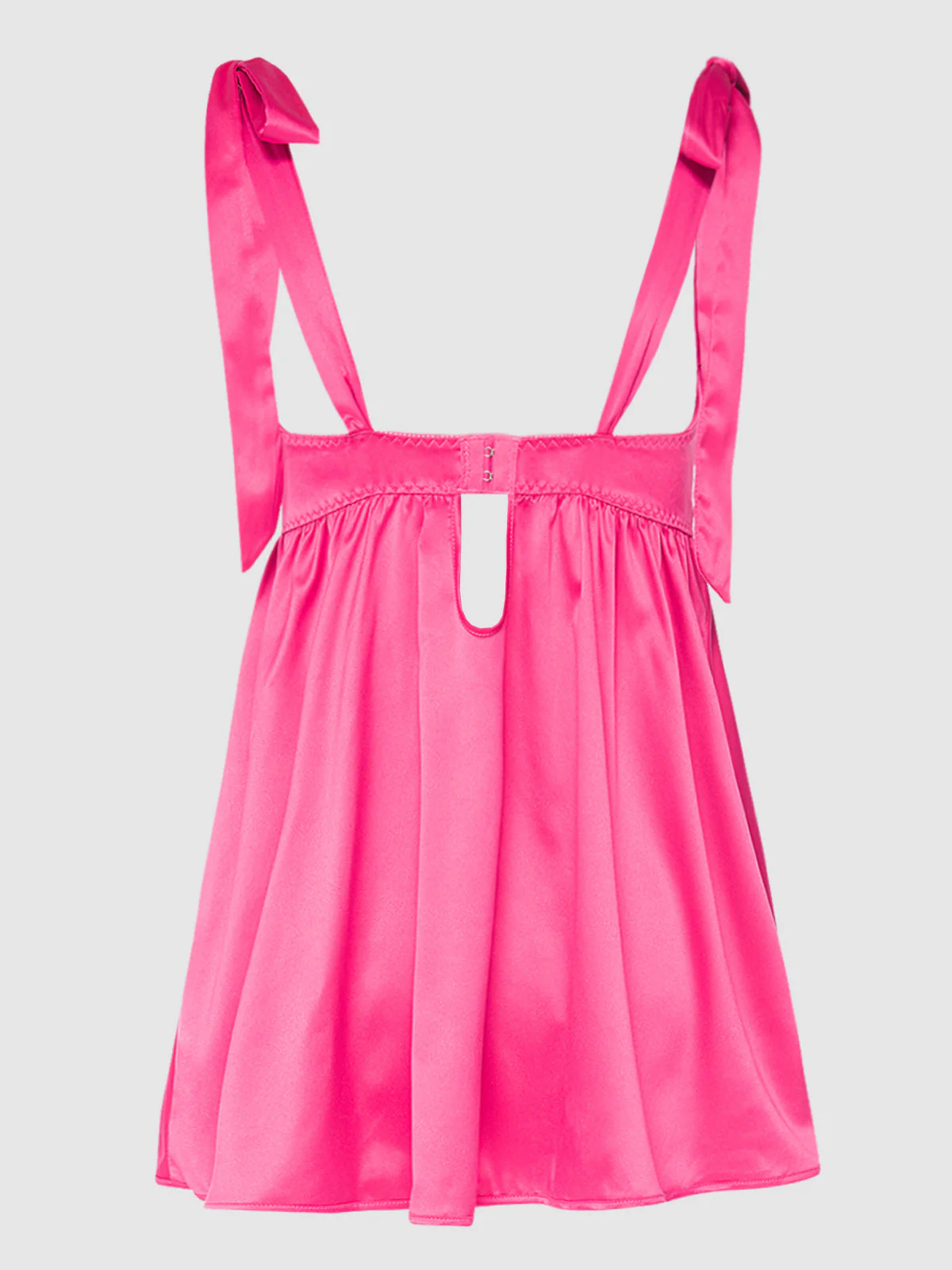 Petra Satin Open Cup Babydoll