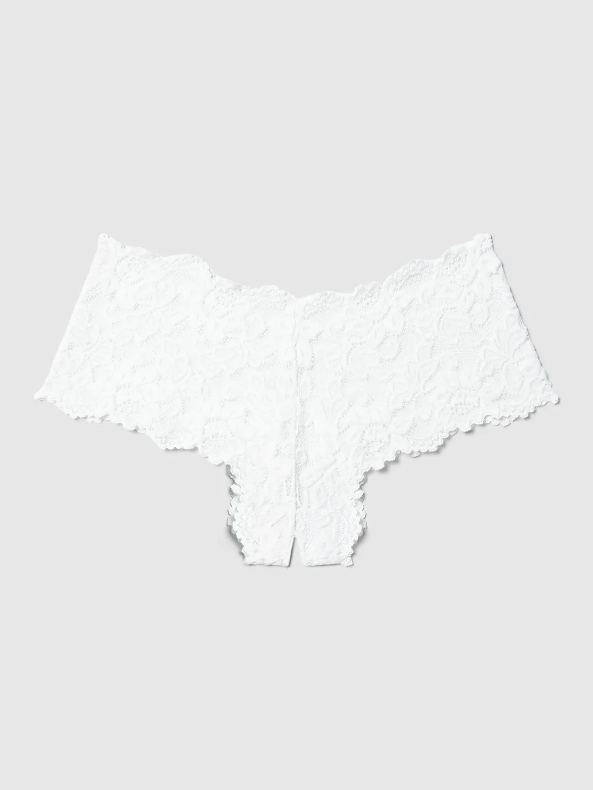 Jessica Lace Crotchless Cheeky