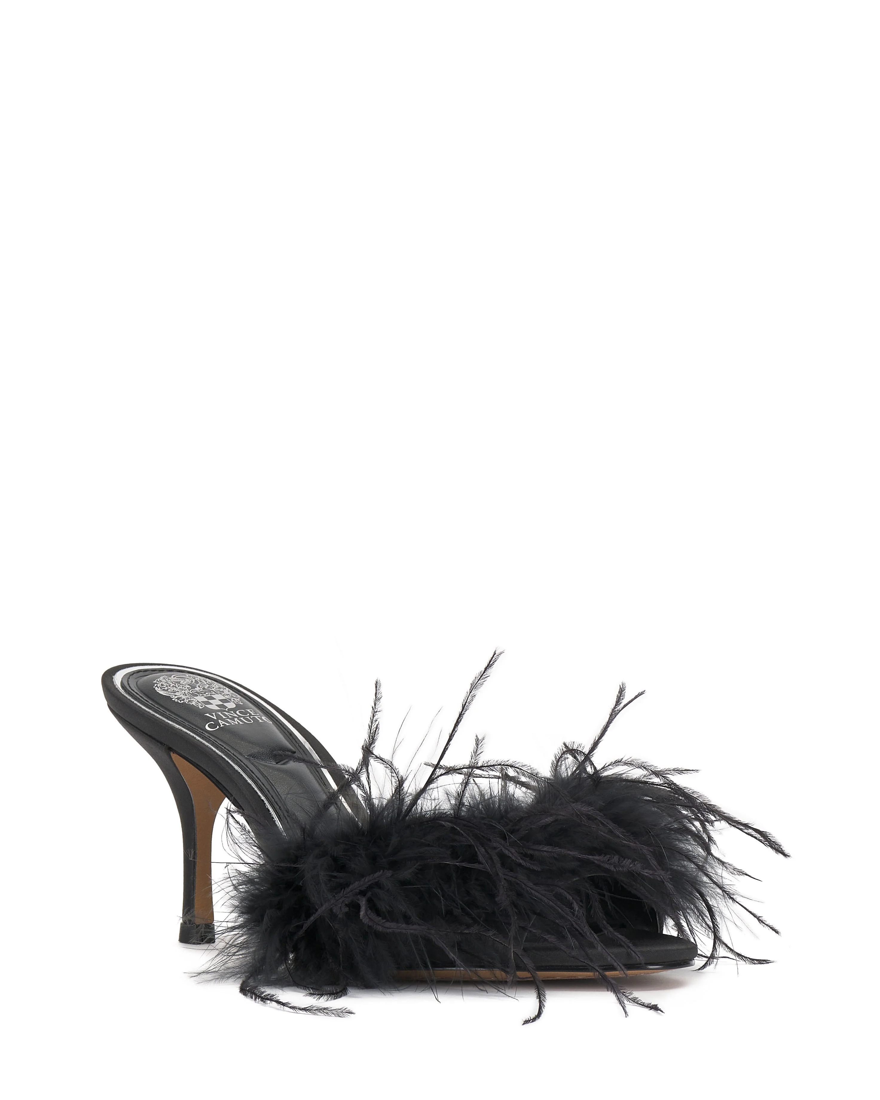 Paelly Feather Mule