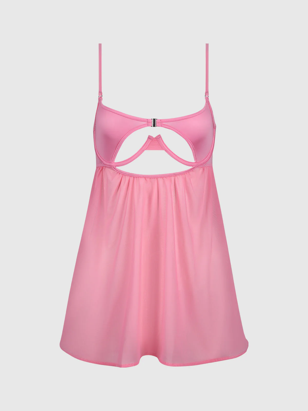 Neev Oil Slick Openable Cup Underwire Babydoll
