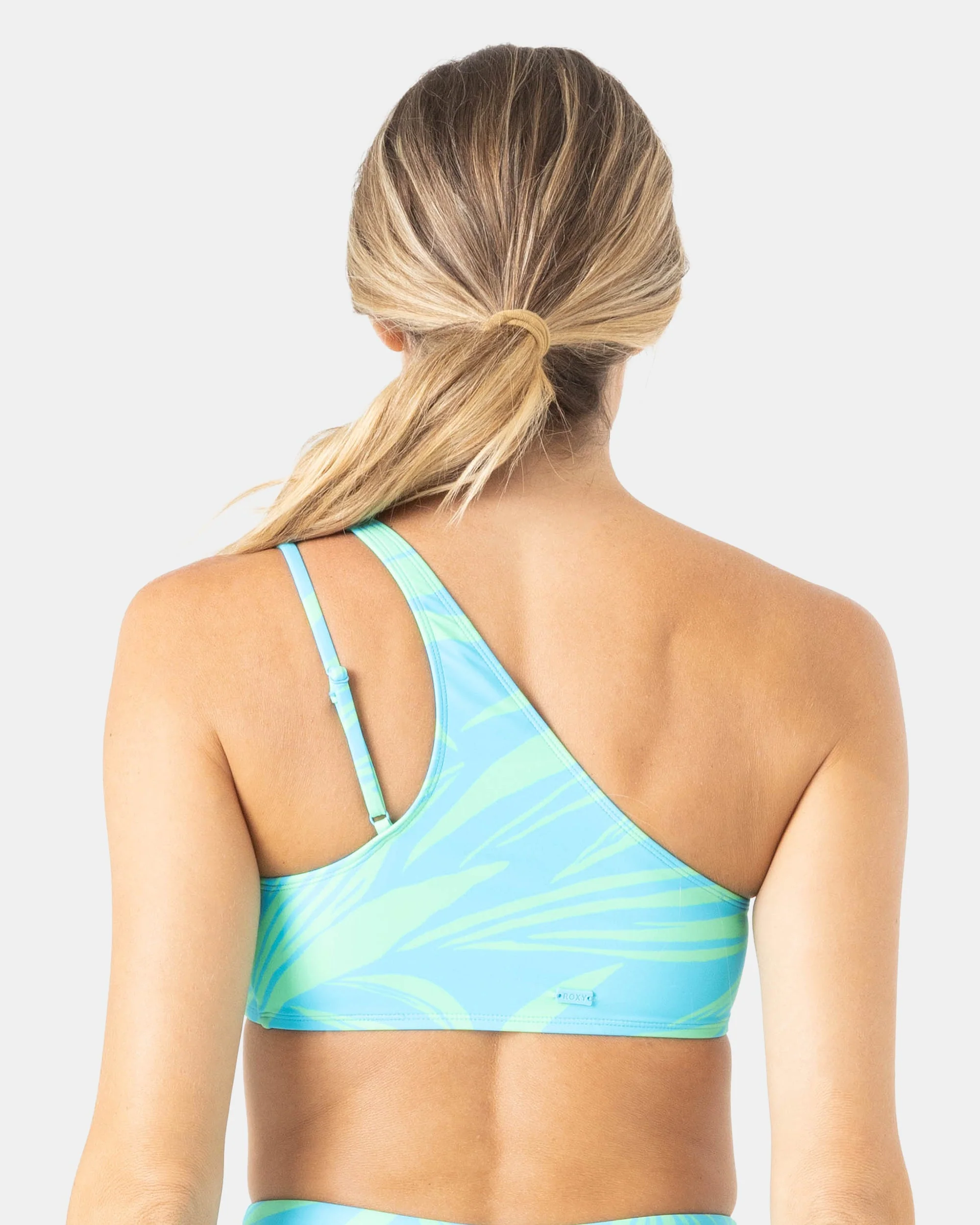 Bali Breaks Asymmetrical Bralette Bikini Top