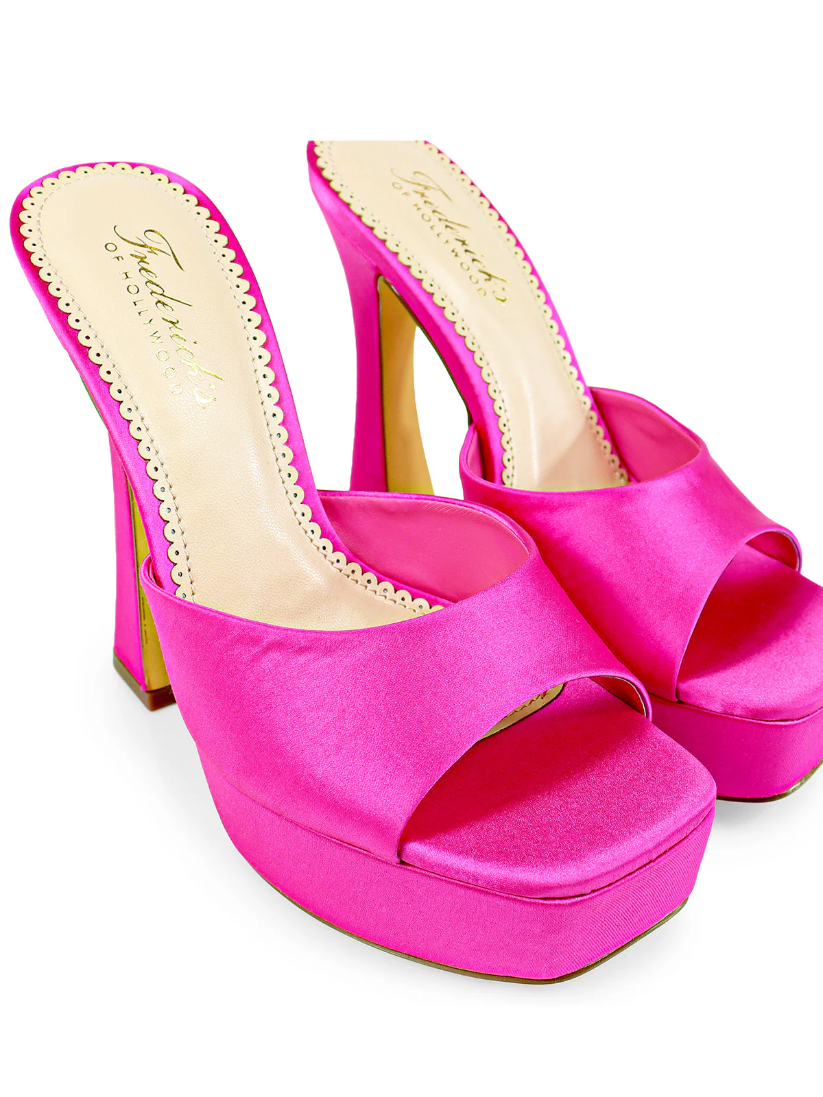 Elaina Platform Mule Heels