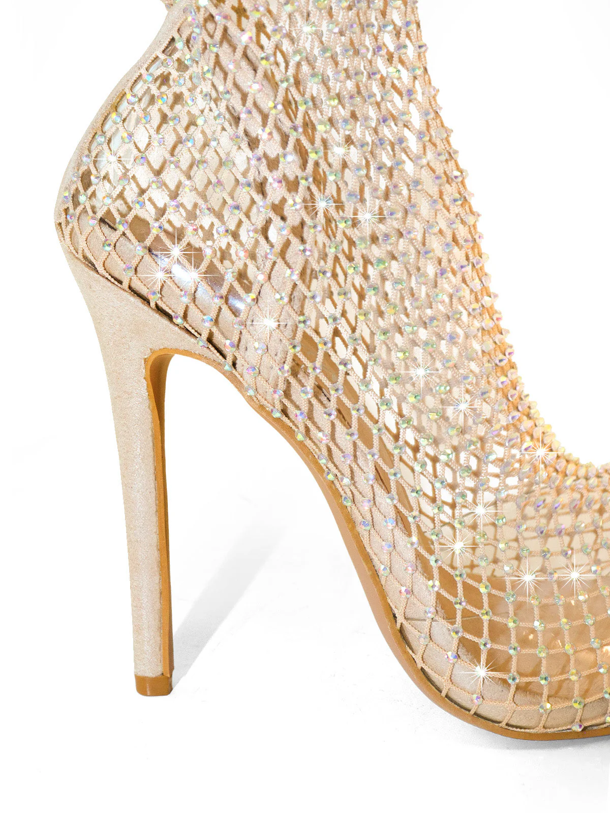 Sebrina Over The Knee Rhinestone Boots
