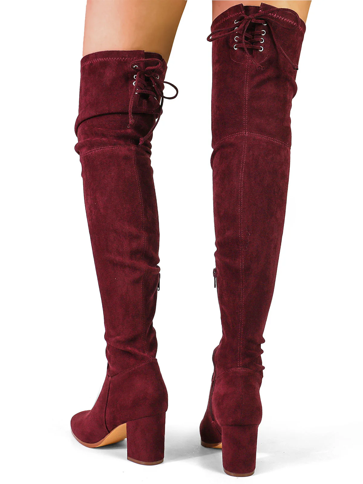 Becky Stretchy Thigh High Boots