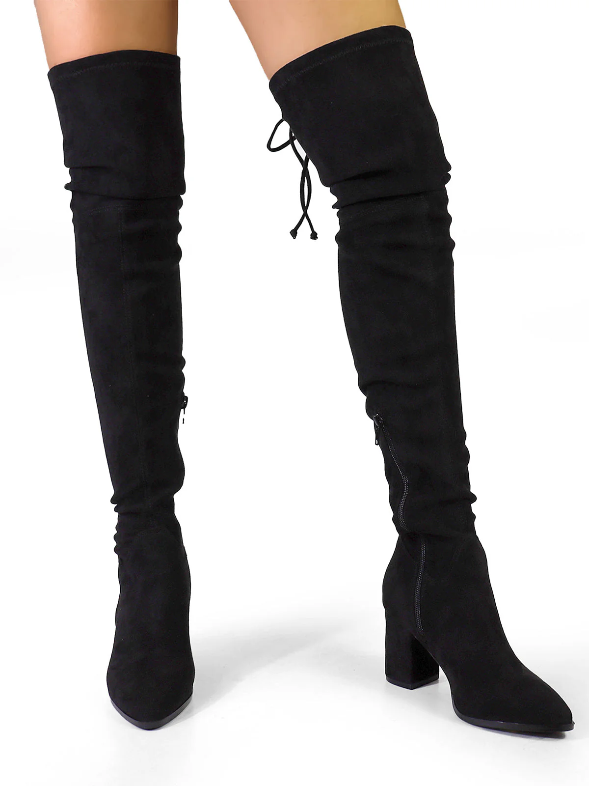 Becky Stretchy Thigh High Boots