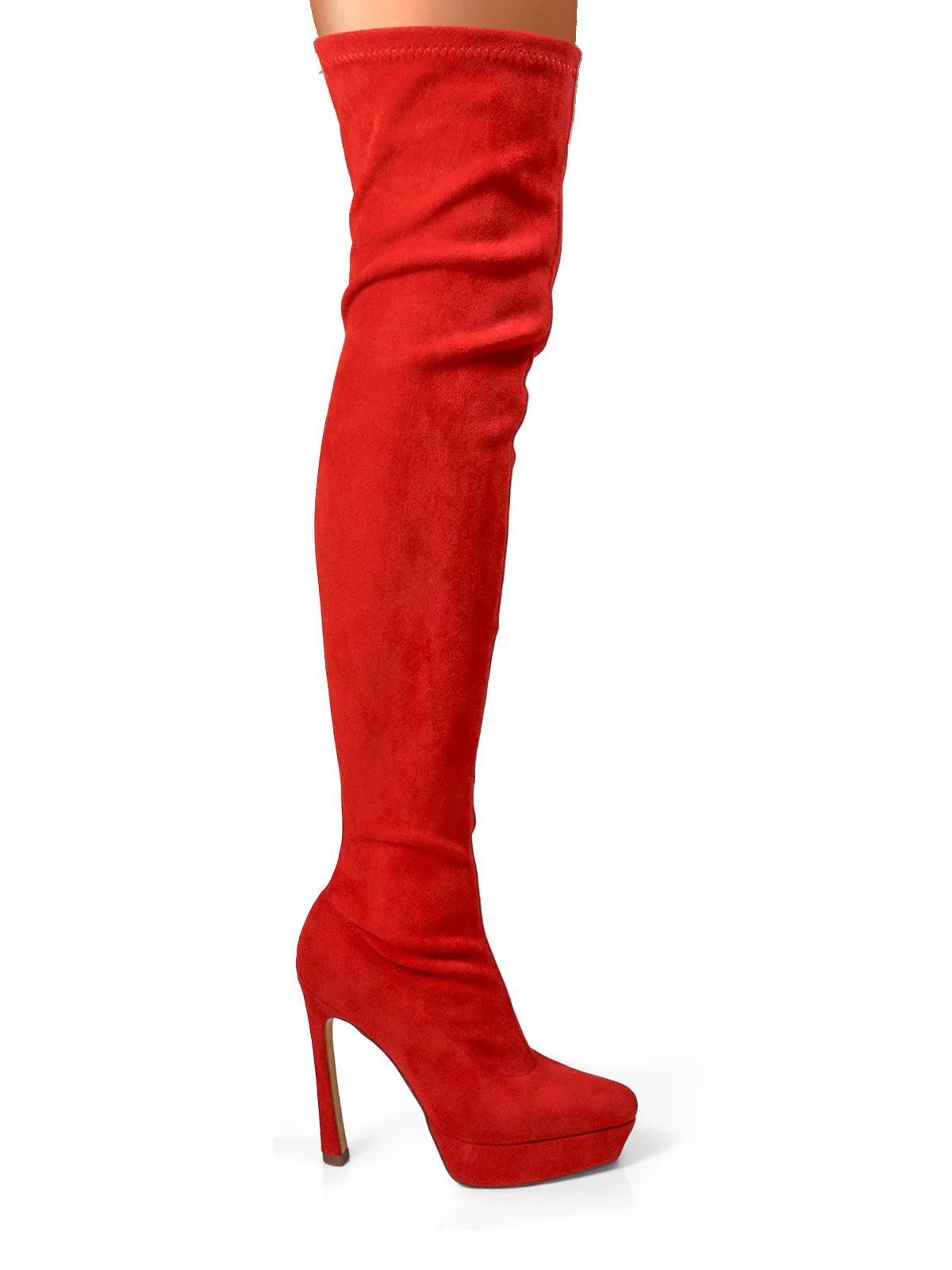 Jadore Stretchy Thigh High Boots