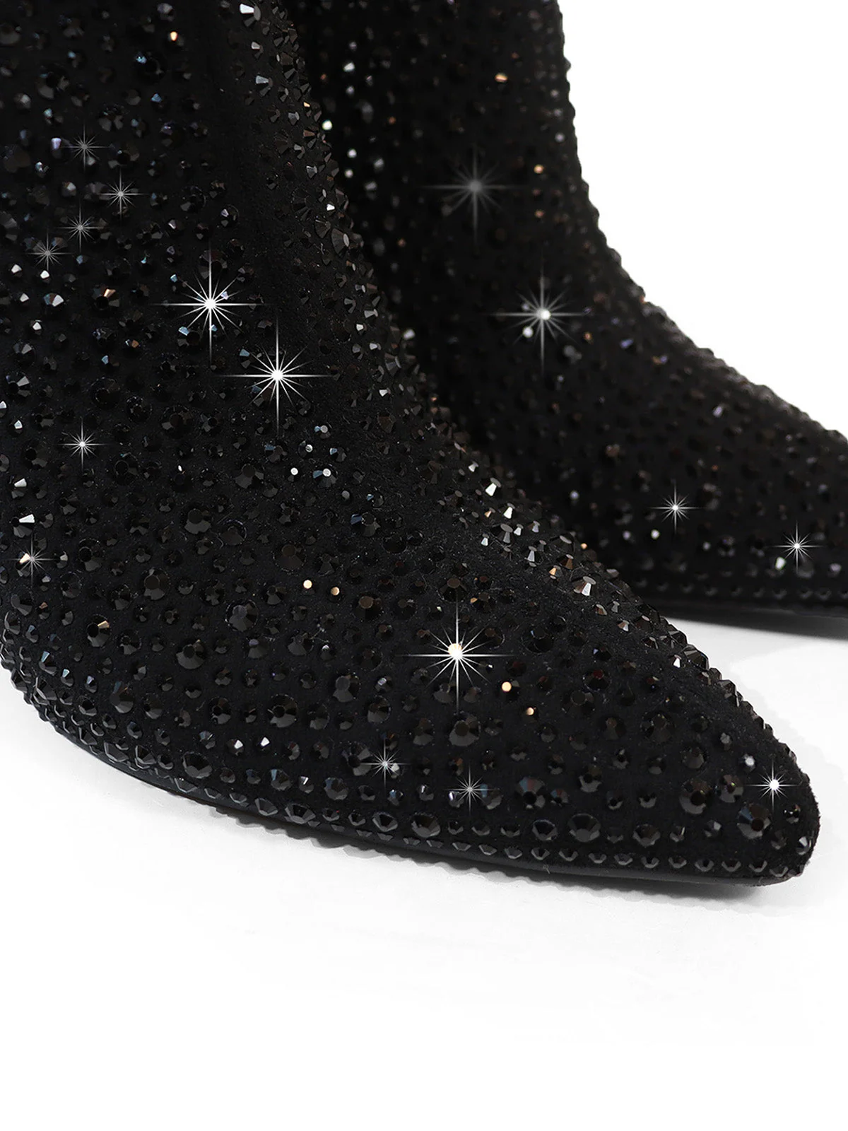 Izara Rhinestone Ankle Boots