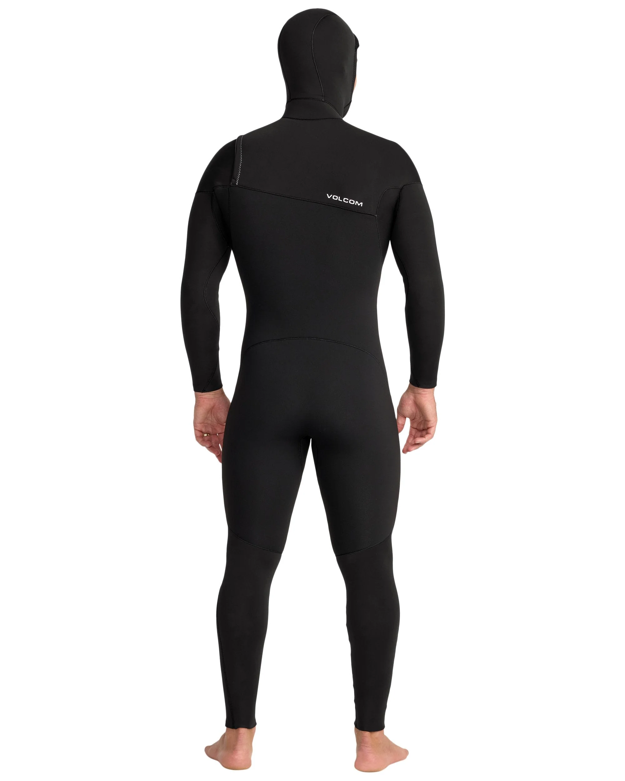 Men's 4/3MM Hooded Chest Zip Full Wetsuit