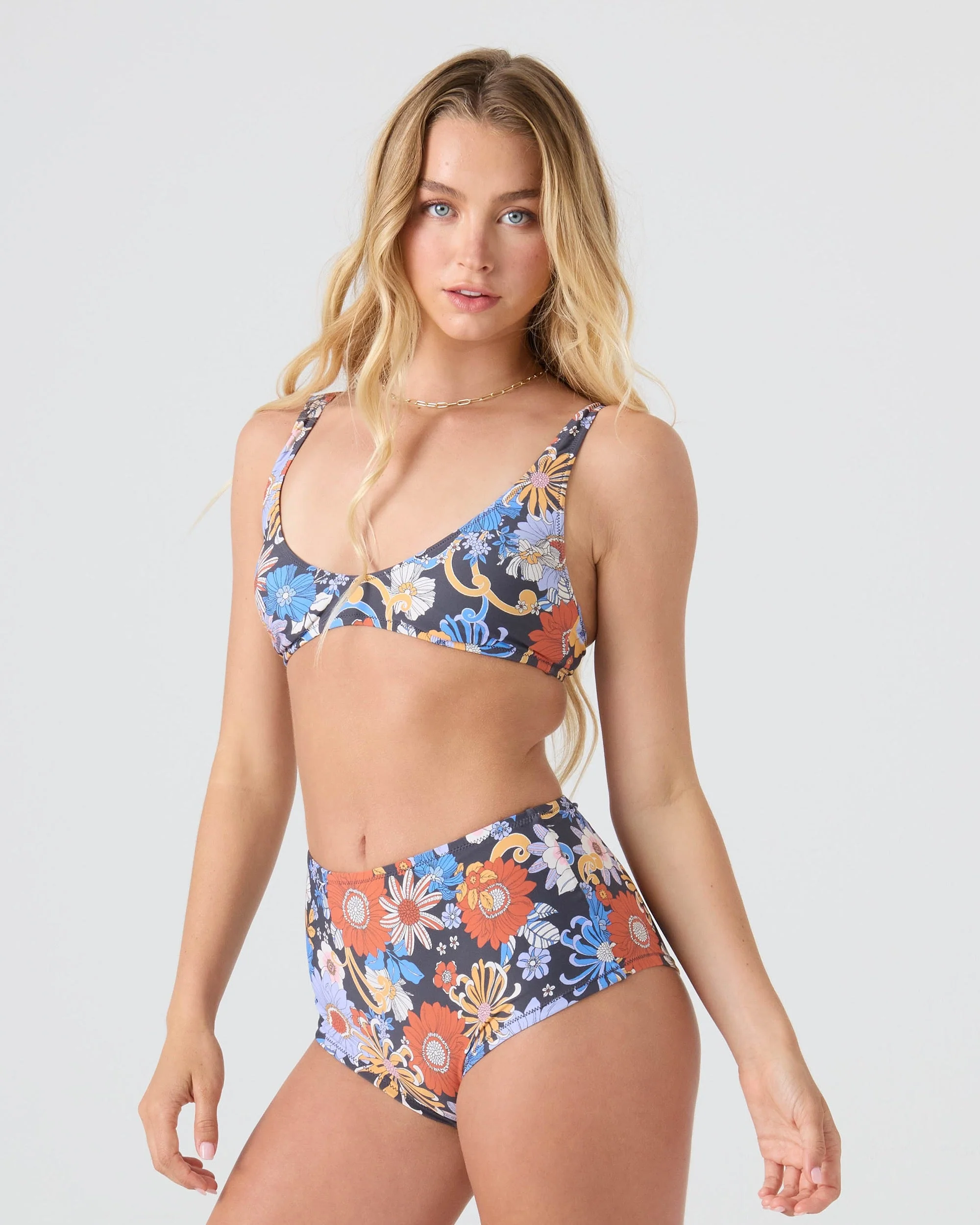 Soul Flower Boyleg Bikini Bottom