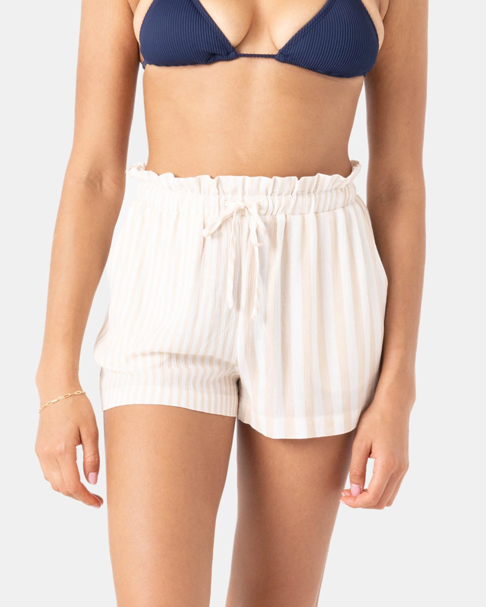 Stripe Out Cover Up Short