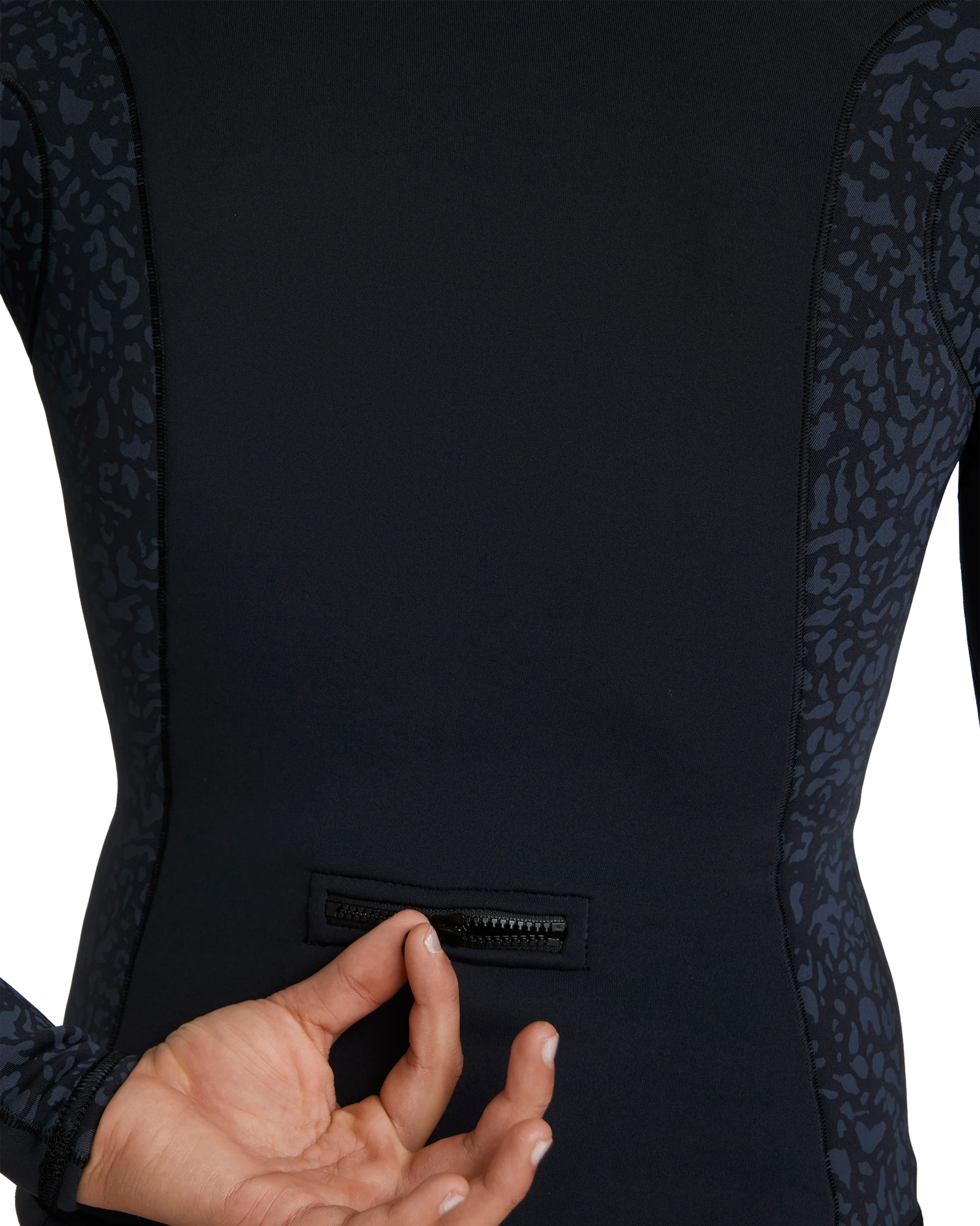 1mm Swell Natural Front Zip Jacket