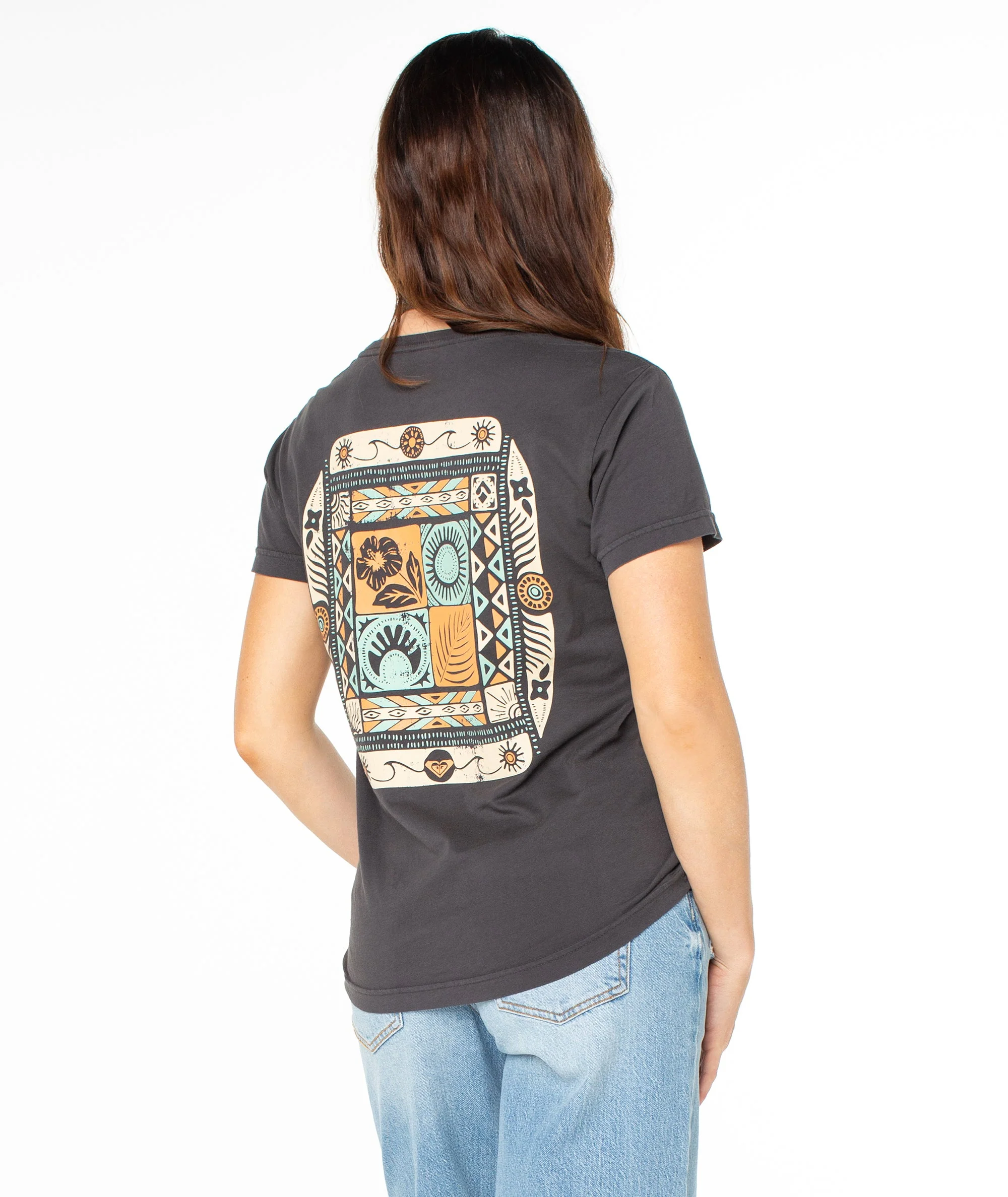 Poly Blocks Boyfriend Tee