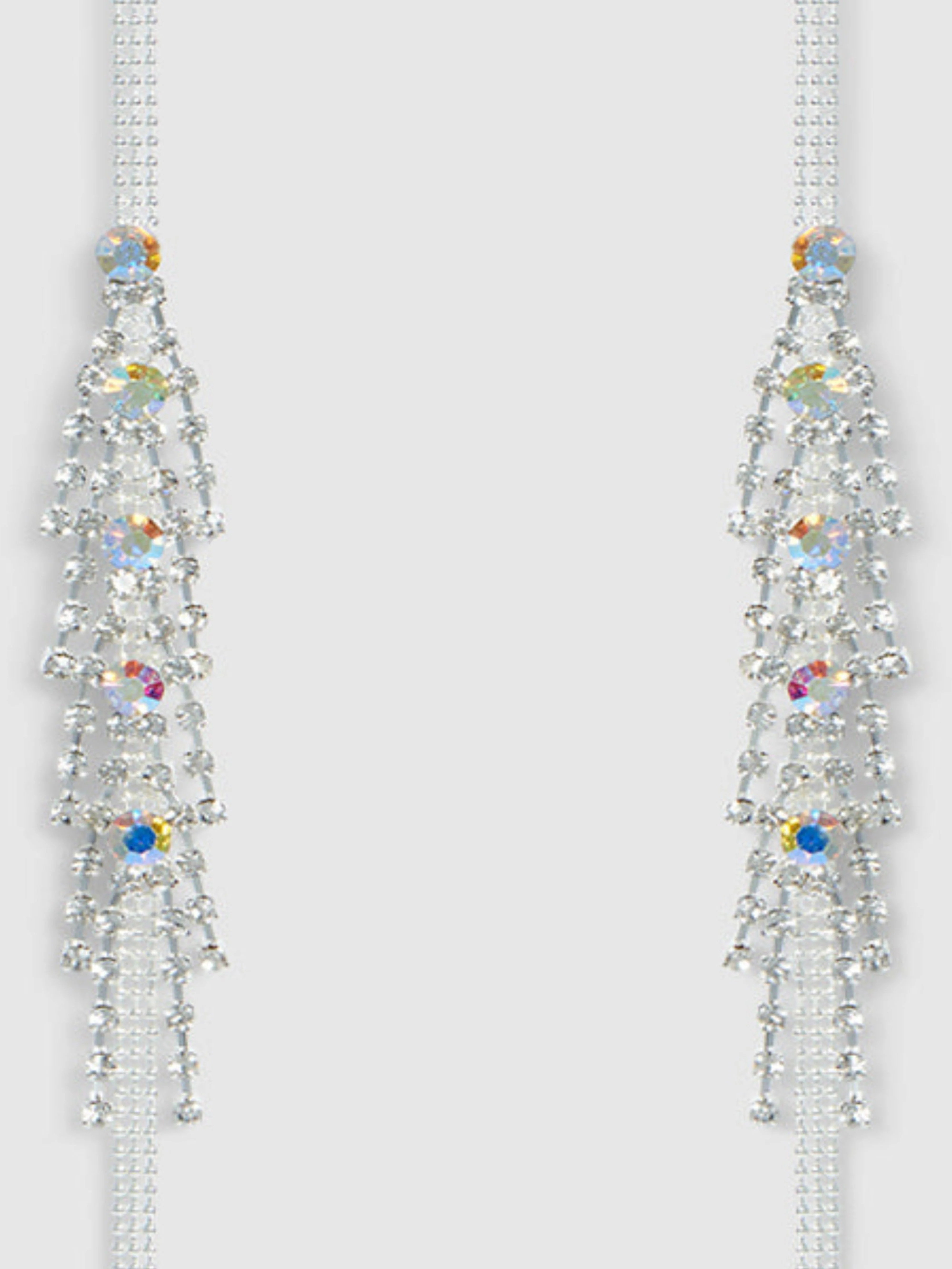 Ziggy Rhinestone Fringe Bra Straps