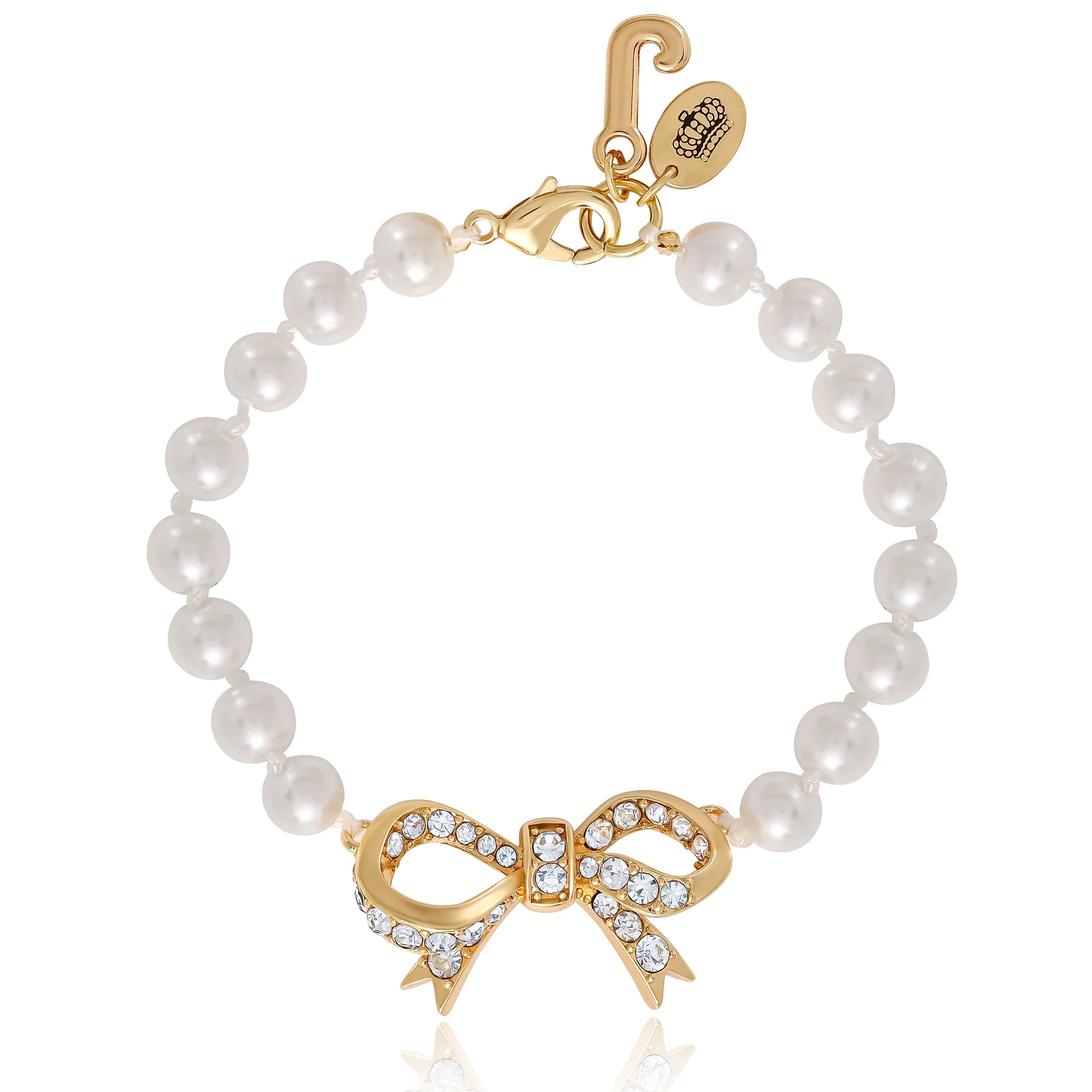 320-pearl-bracelet-with-pave-bow-1.webp Pearl Bracelet with Pave Bow