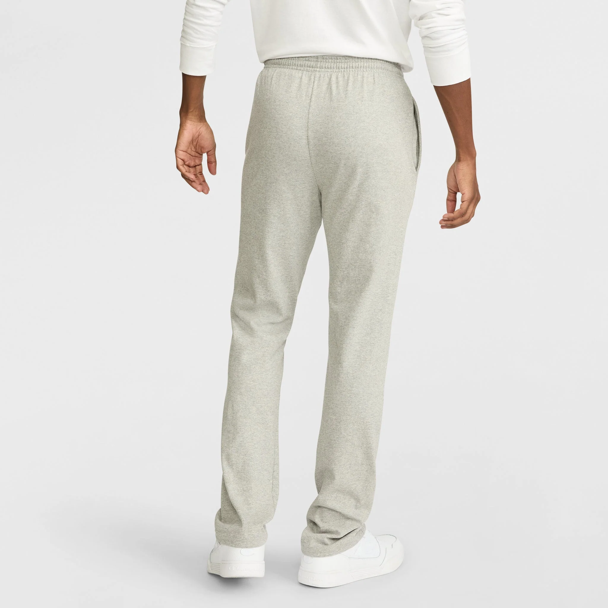 Lightweight Lounge Pants, Open Hem, C Logo
