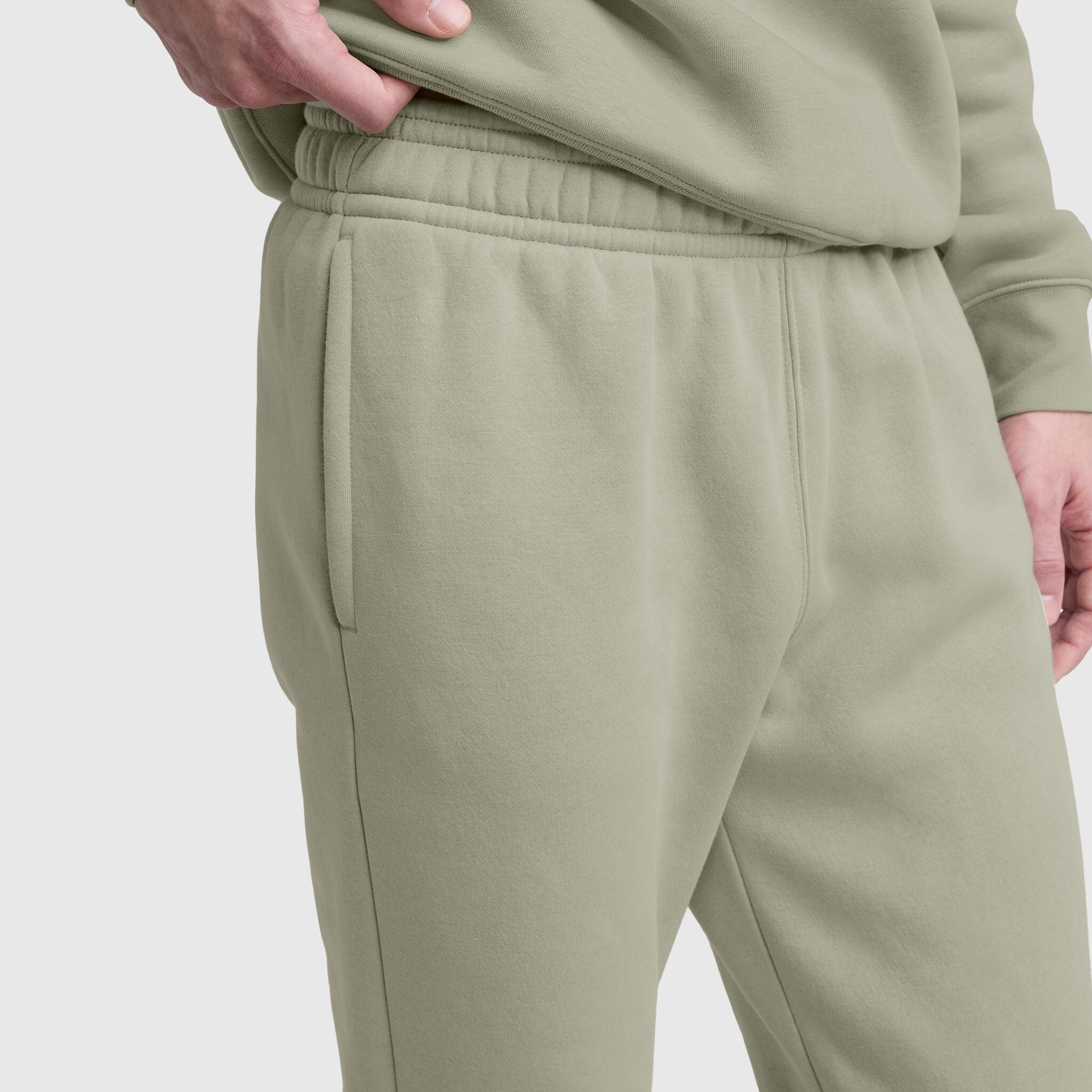 Powerblend Sweatpants, Cinched Bottom, C Logo
