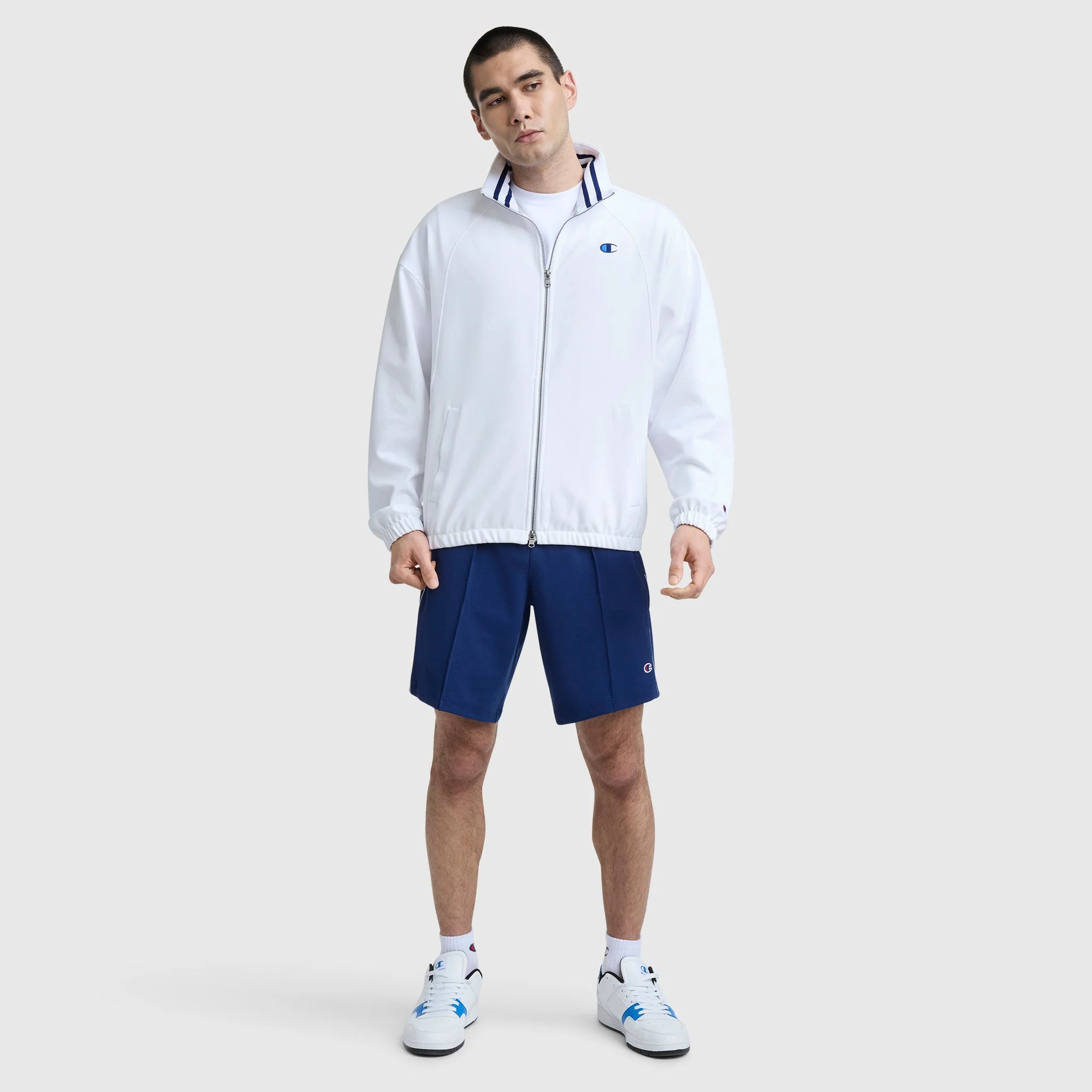 Gameday Full Zip Mock Neck, C Logo