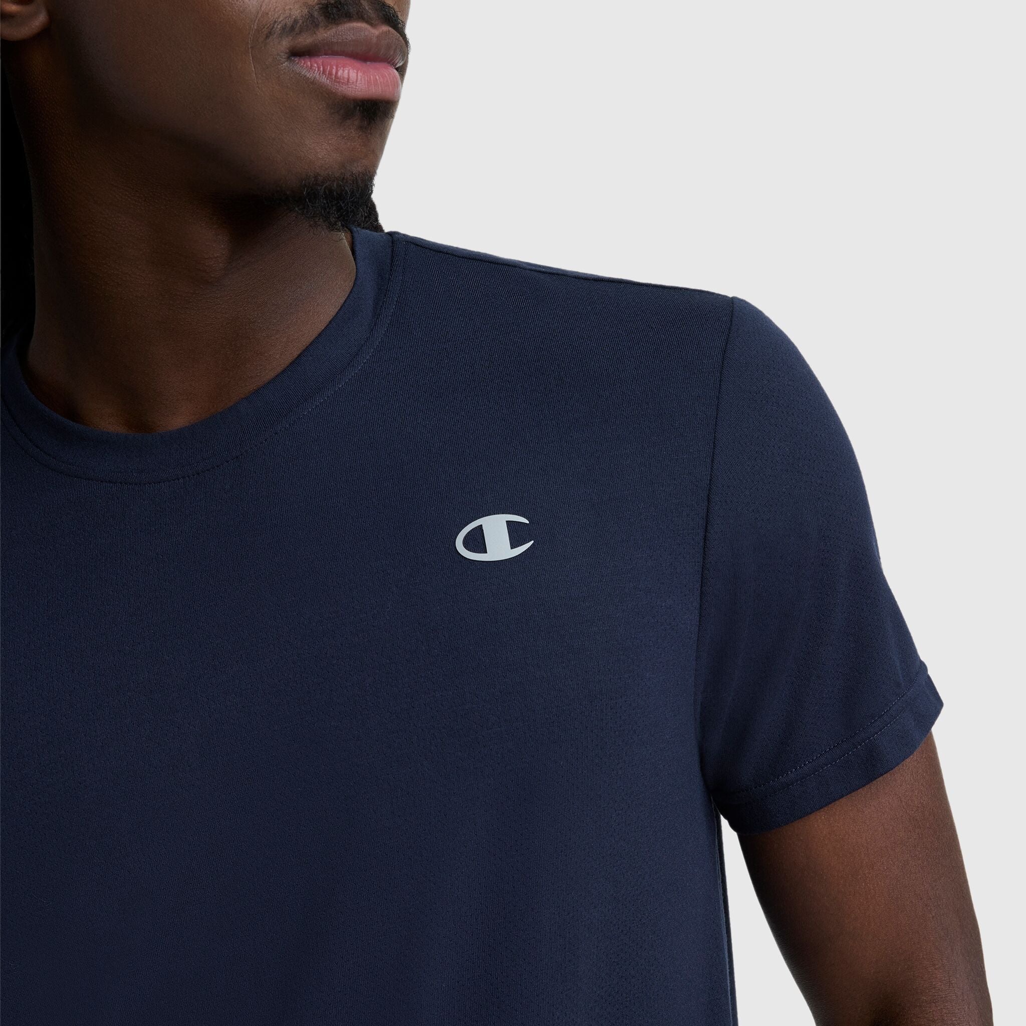 Sport Crewneck T-Shirt, Script Logo