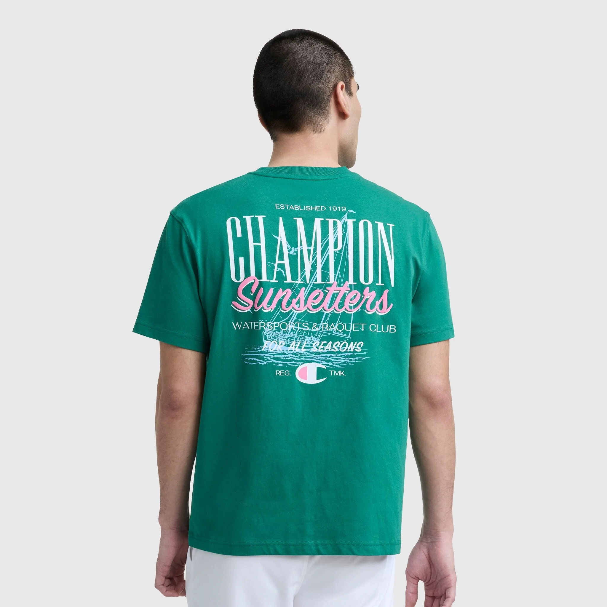 Sunsetters Graphic T-Shirt, C Logo