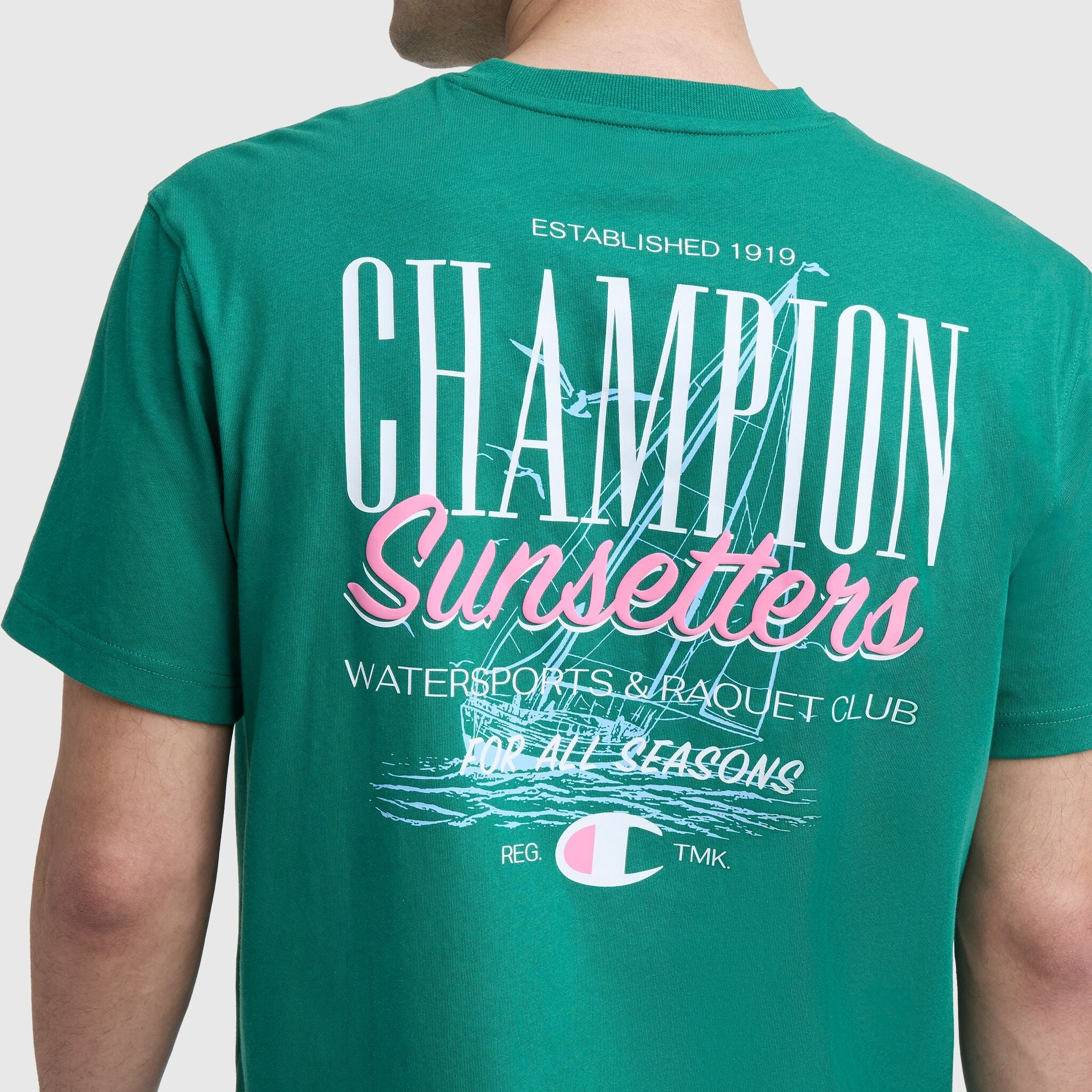 Sunsetters Graphic T-Shirt, C Logo