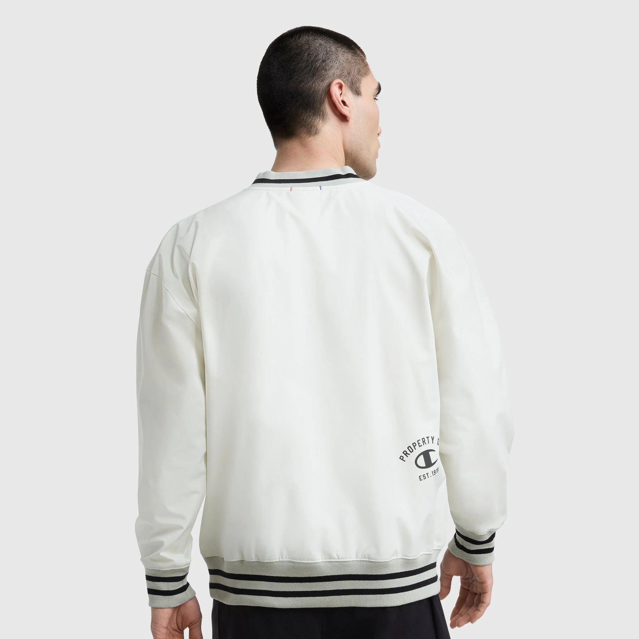 Gridiron V-Neck Pullover, C Logo