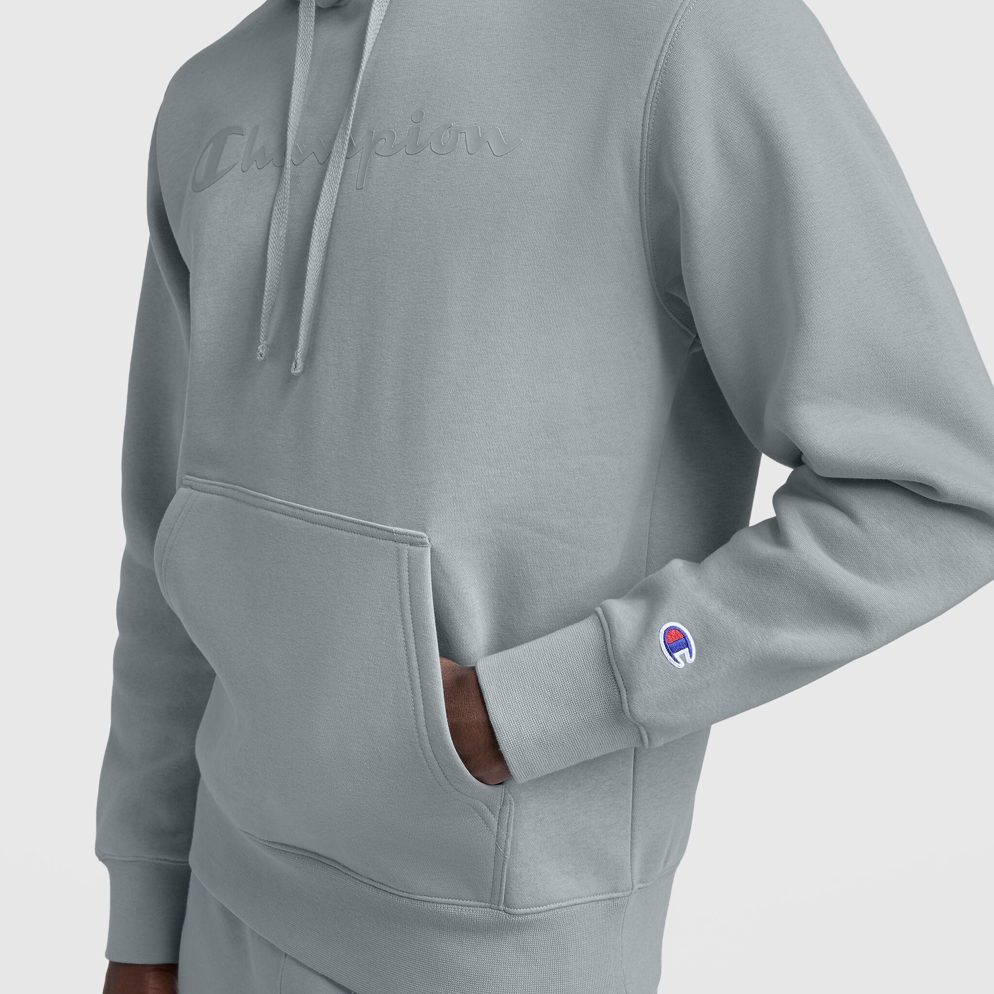 4663-powerblend-hoodie-tonal-script-logo-5.jpg Powerblend Hoodie, Tonal Script Logo
