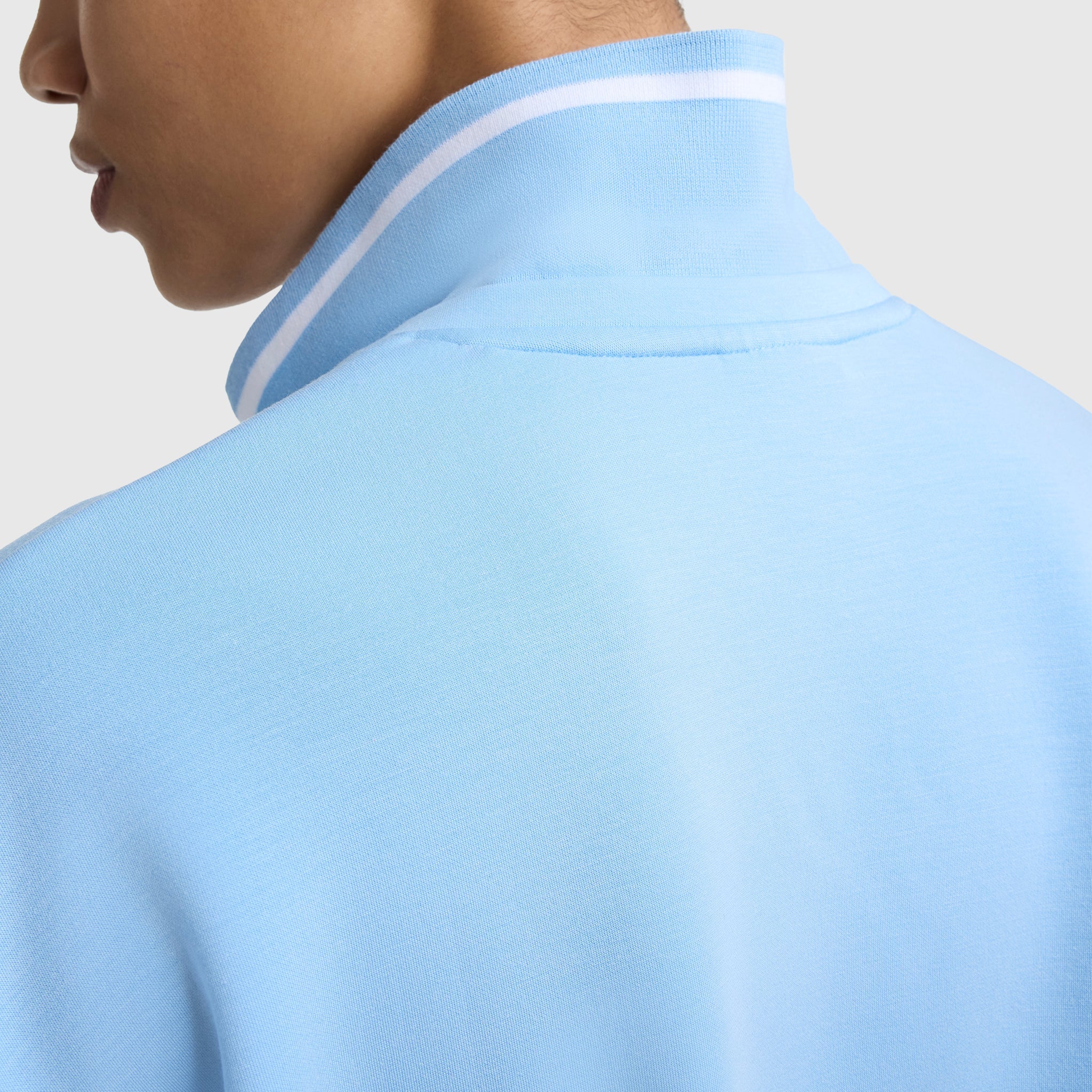 Tennis Court Polo, Embroidered Script Logo