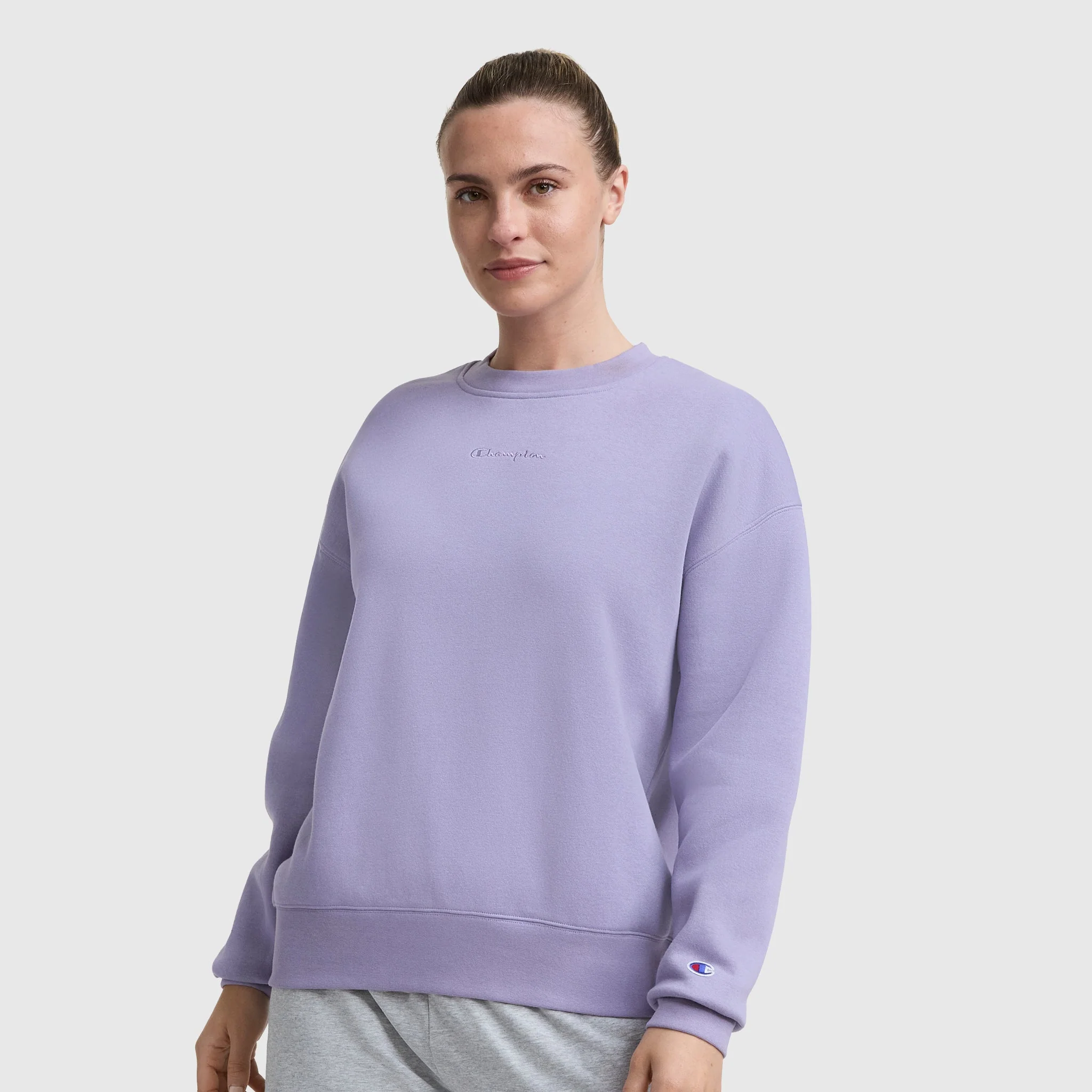 Powerblend Crewneck Sweatshirt, Embroidered Script Logo