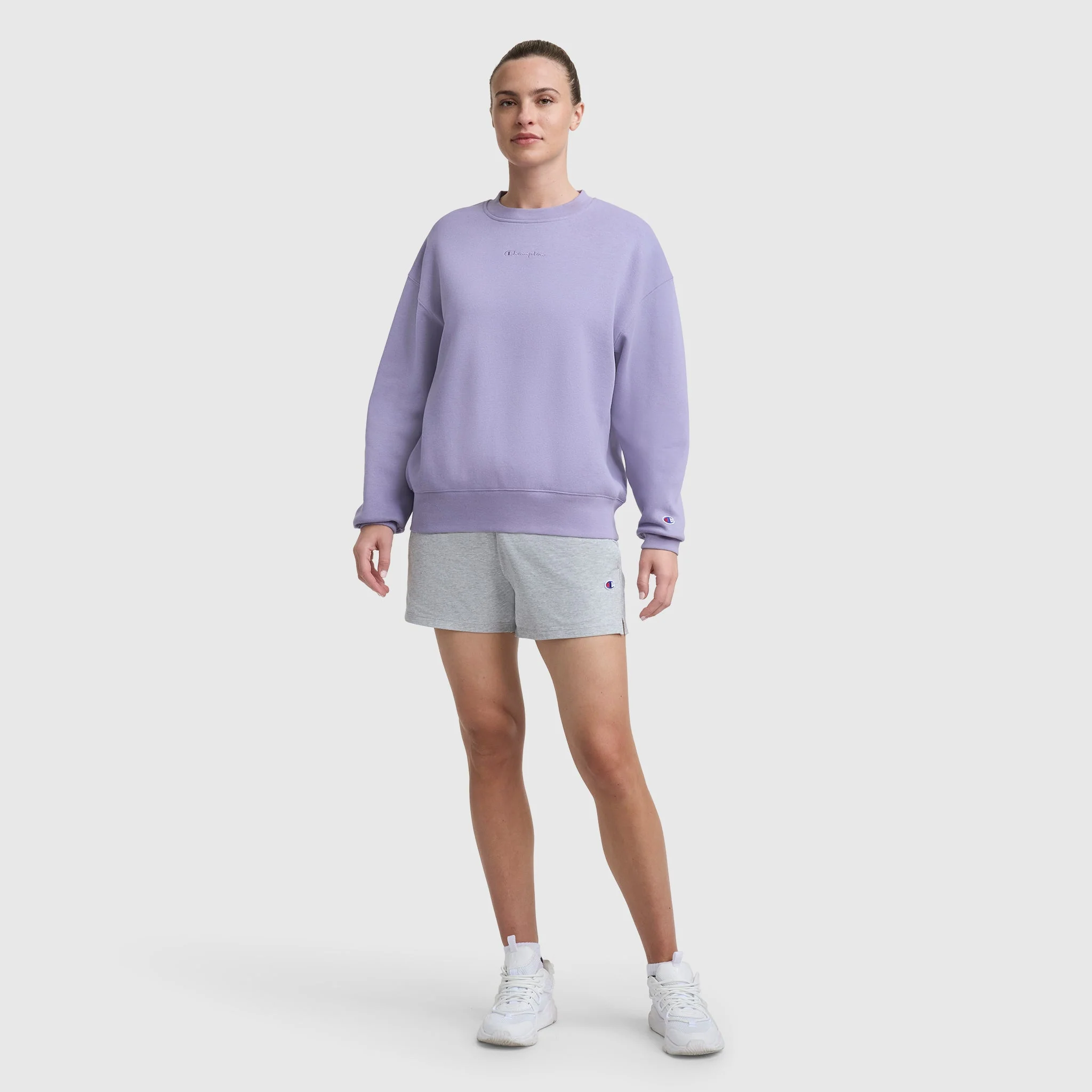Powerblend Crewneck Sweatshirt, Embroidered Script Logo