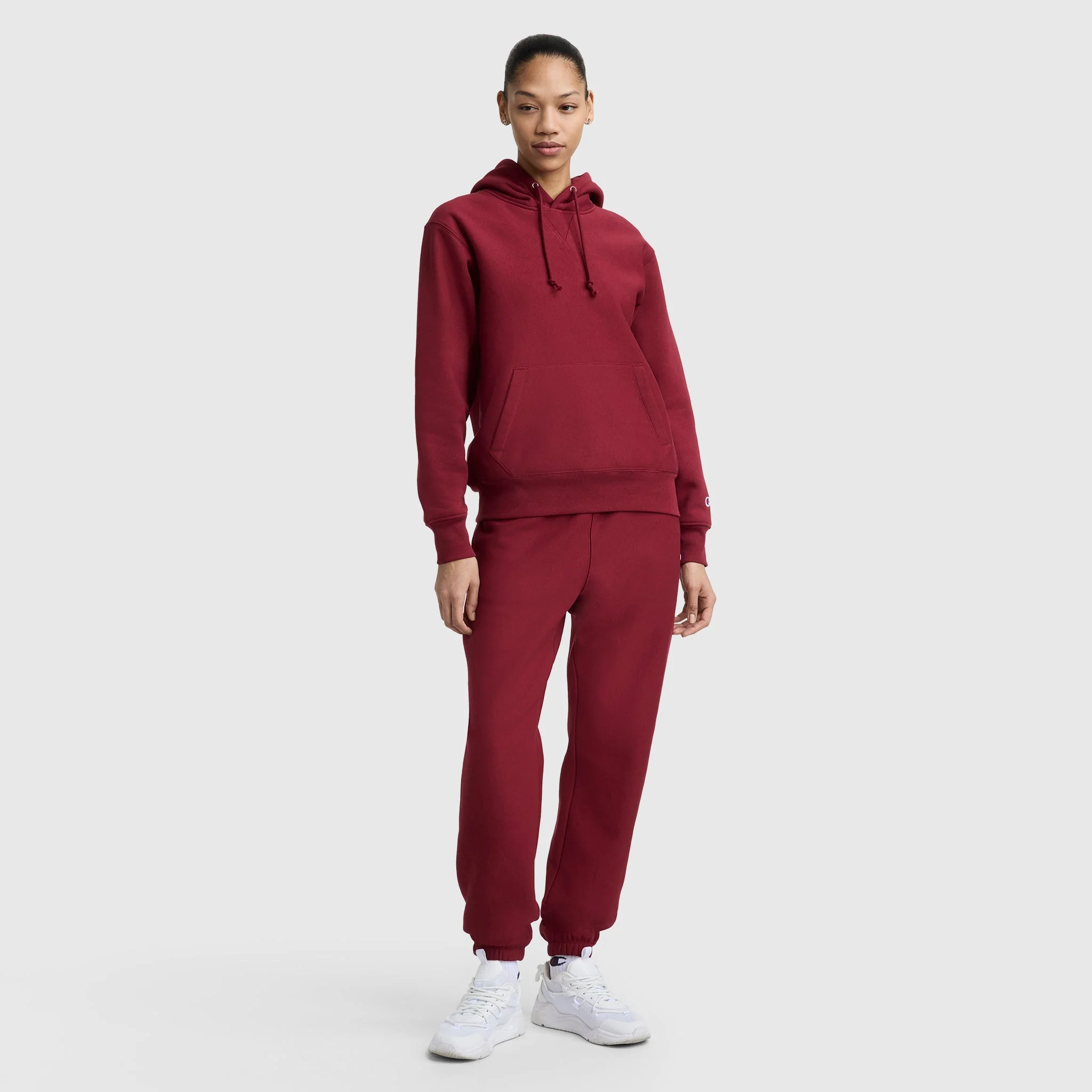 Reverse Weave Hoodie Sweatshirt