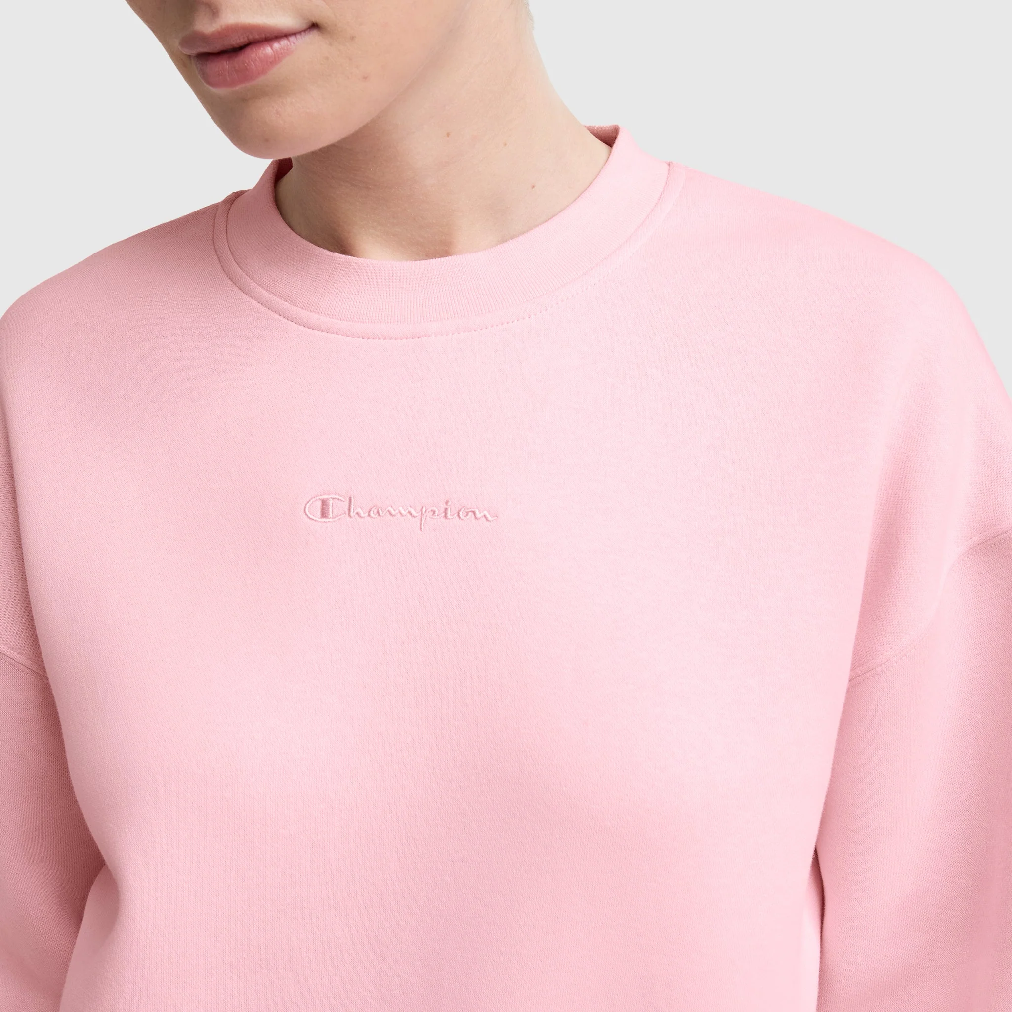 Powerblend Crewneck Sweatshirt, Embroidered Script Logo
