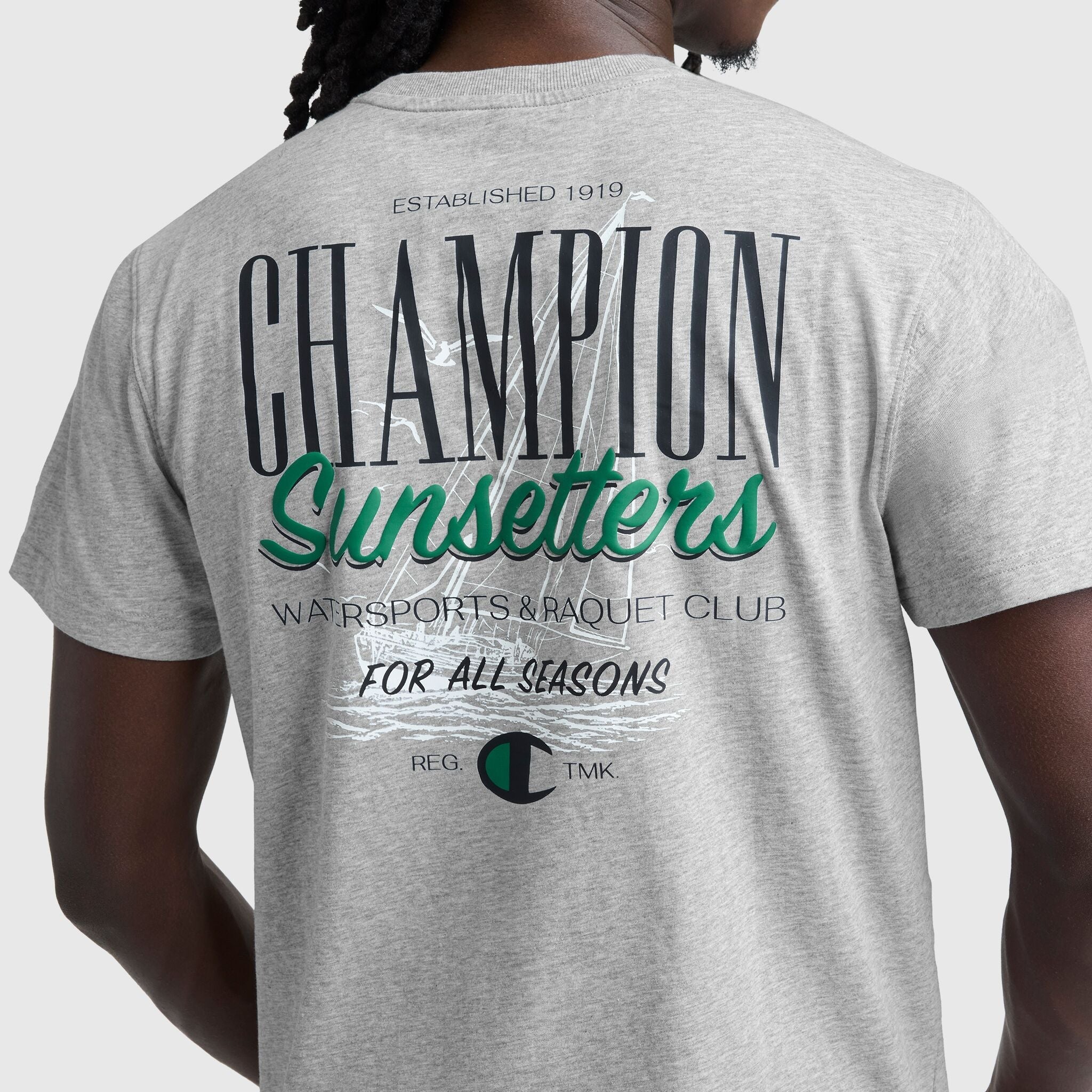 Sunsetters Graphic T-Shirt, C Logo