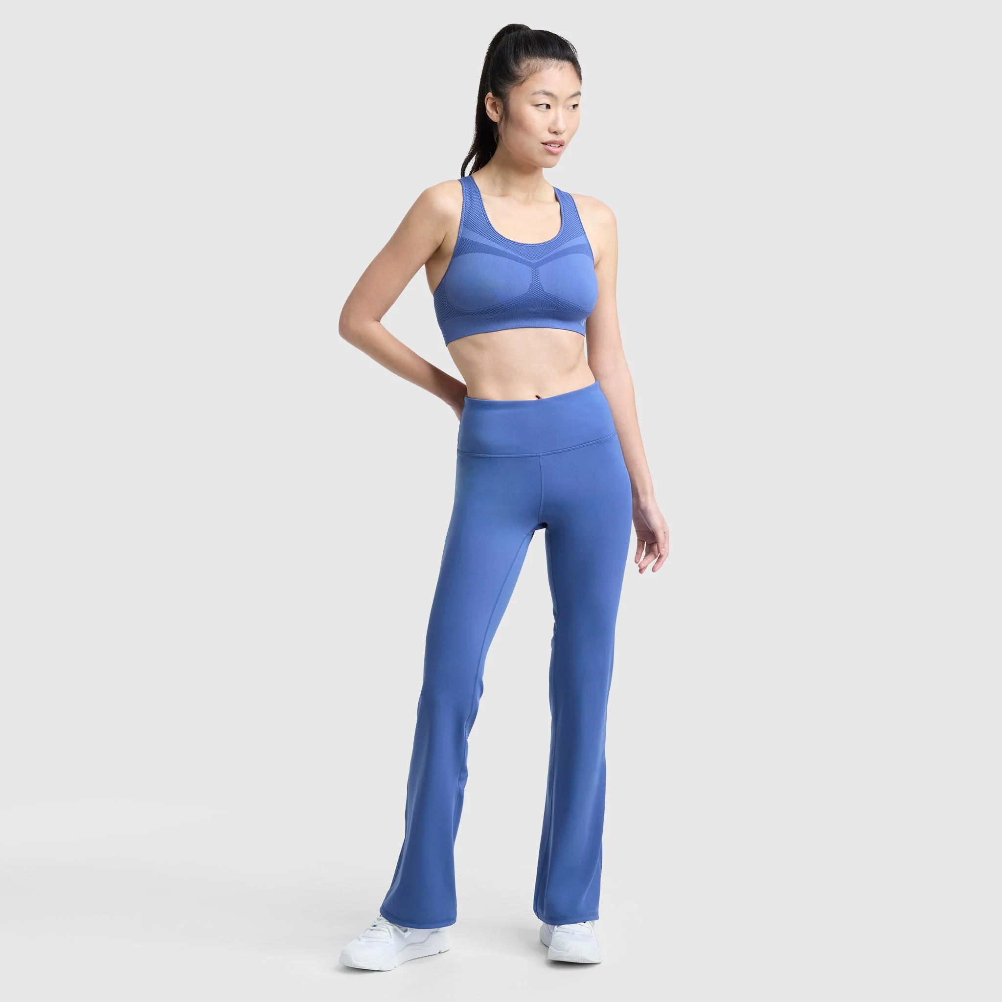 Soft Touch Flare Leggings, Anti Odor, C Logo