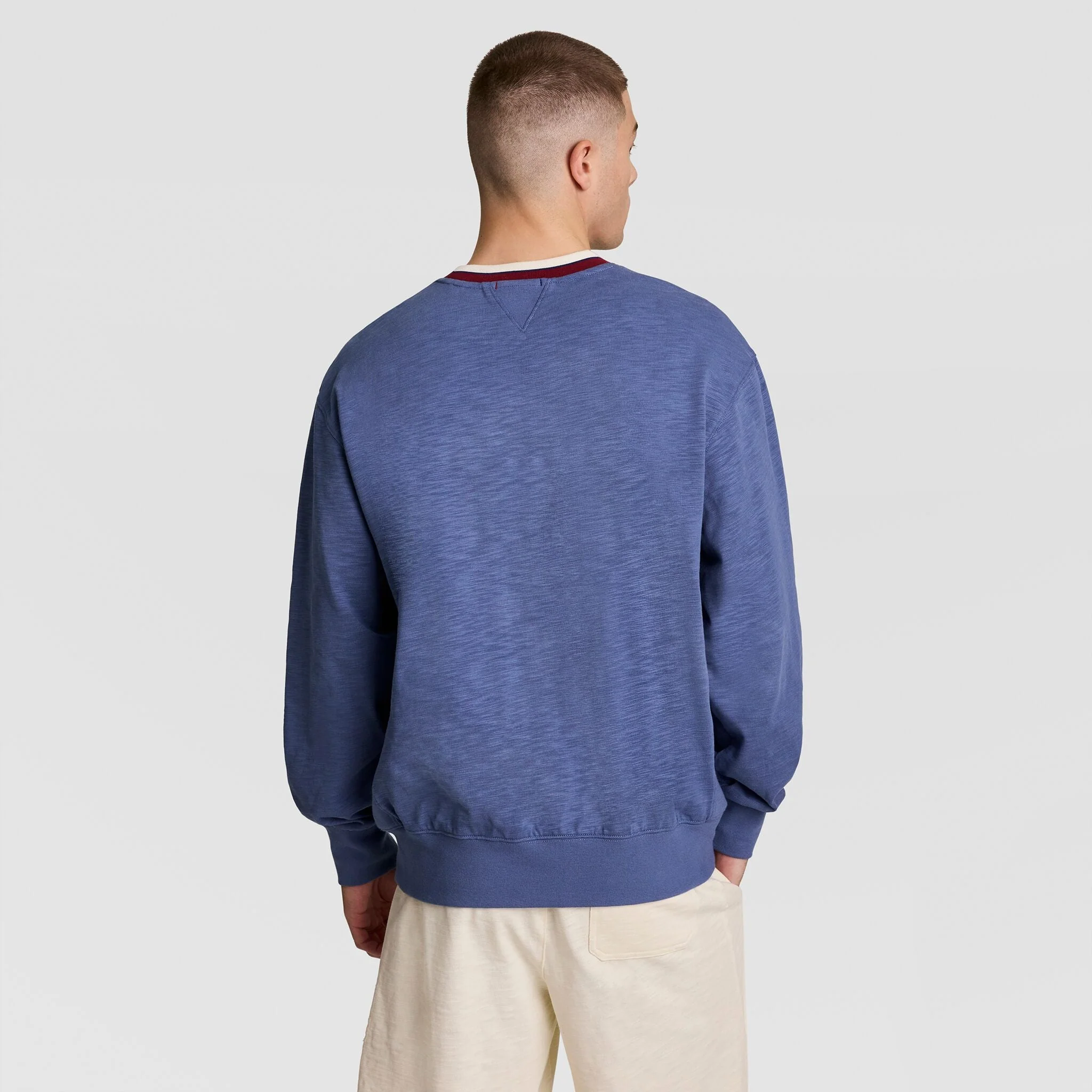 Modern Retro Washed Crew Sweatshirt, C Logo