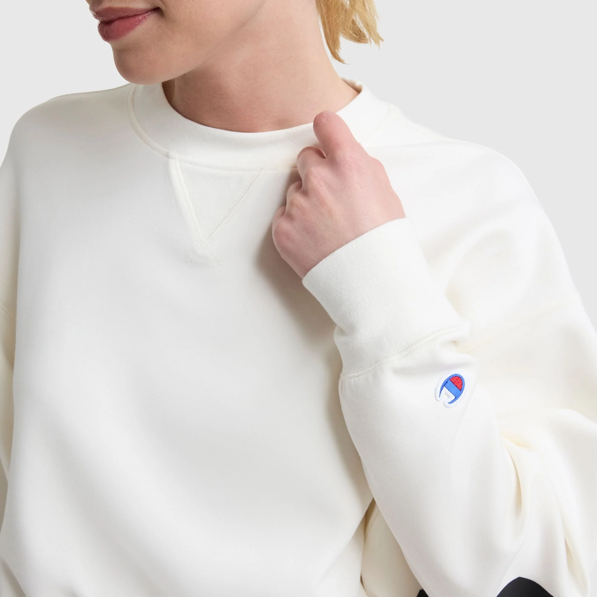 Endzone Loose Fit Crewneck, C Logo