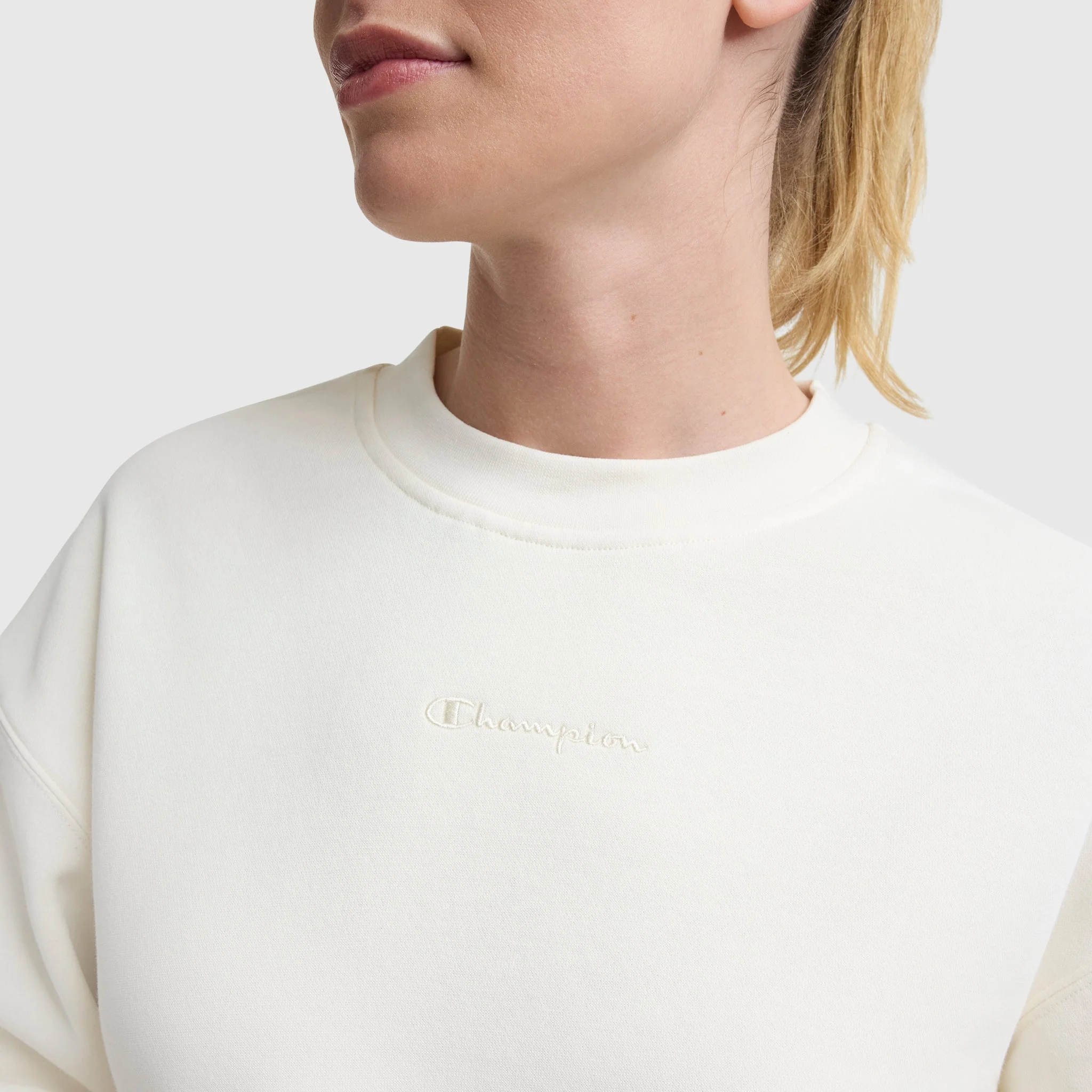 Powerblend Crewneck Sweatshirt, Embroidered Script Logo