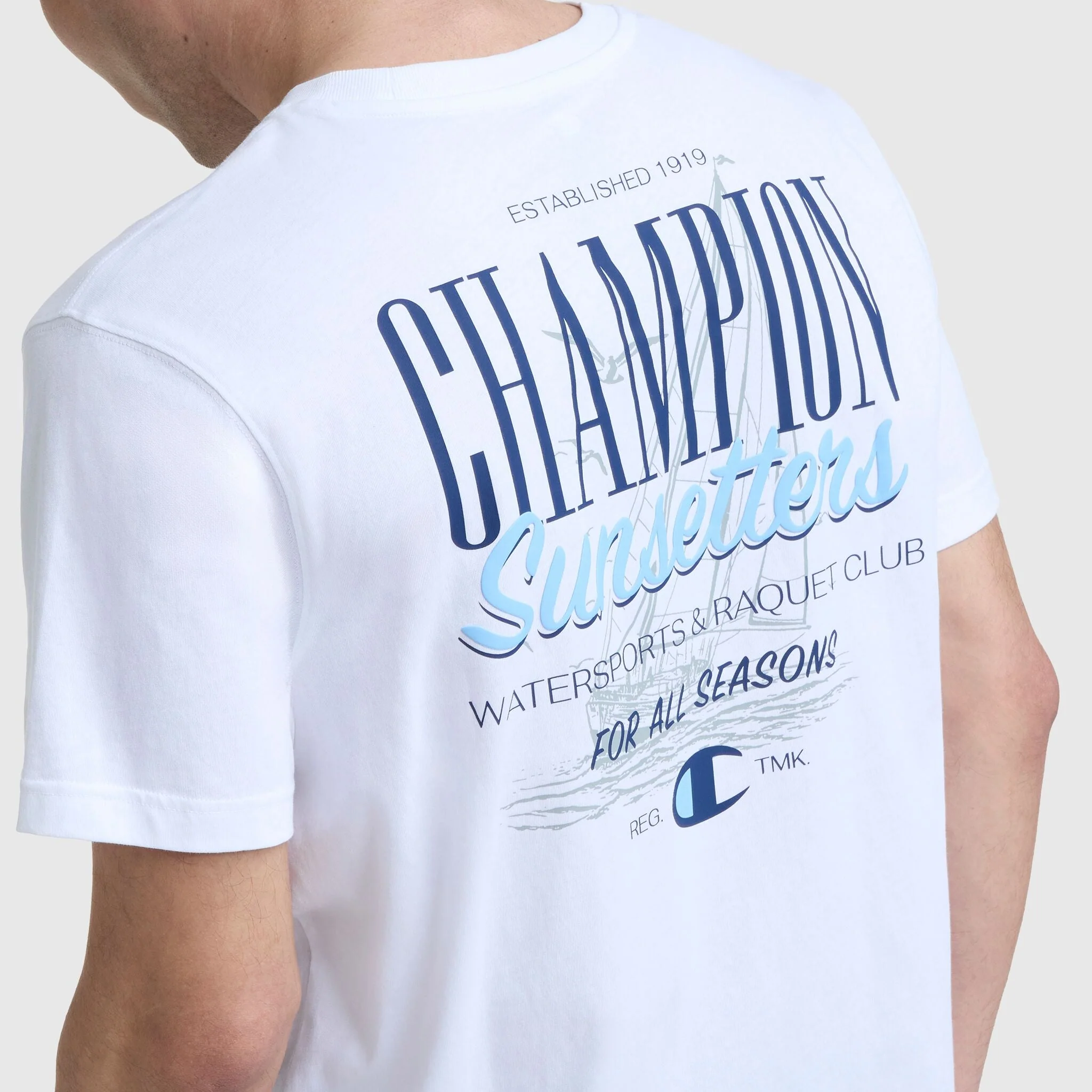 Sunsetters Graphic T-Shirt, C Logo