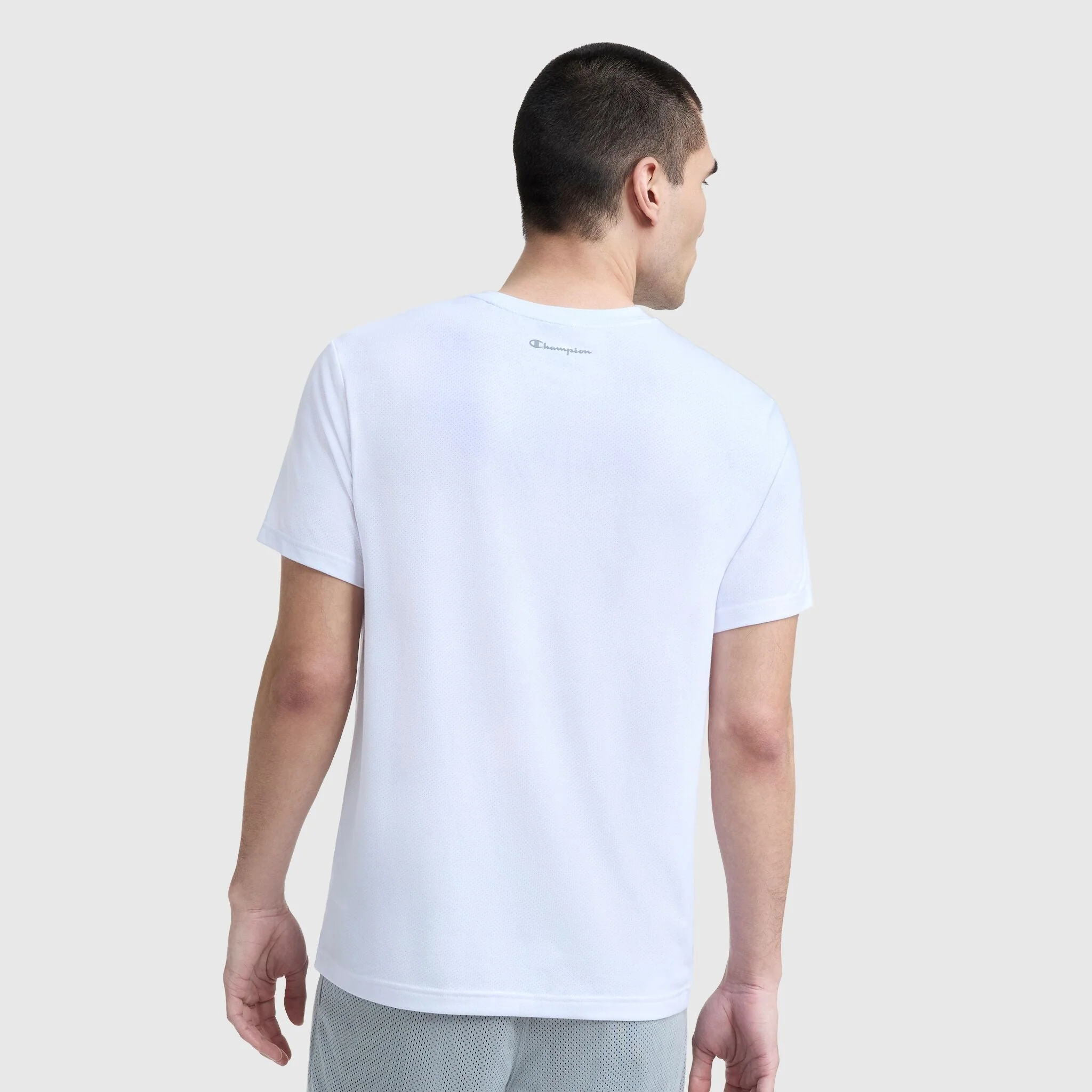 Sport Crewneck T-Shirt, Script Logo