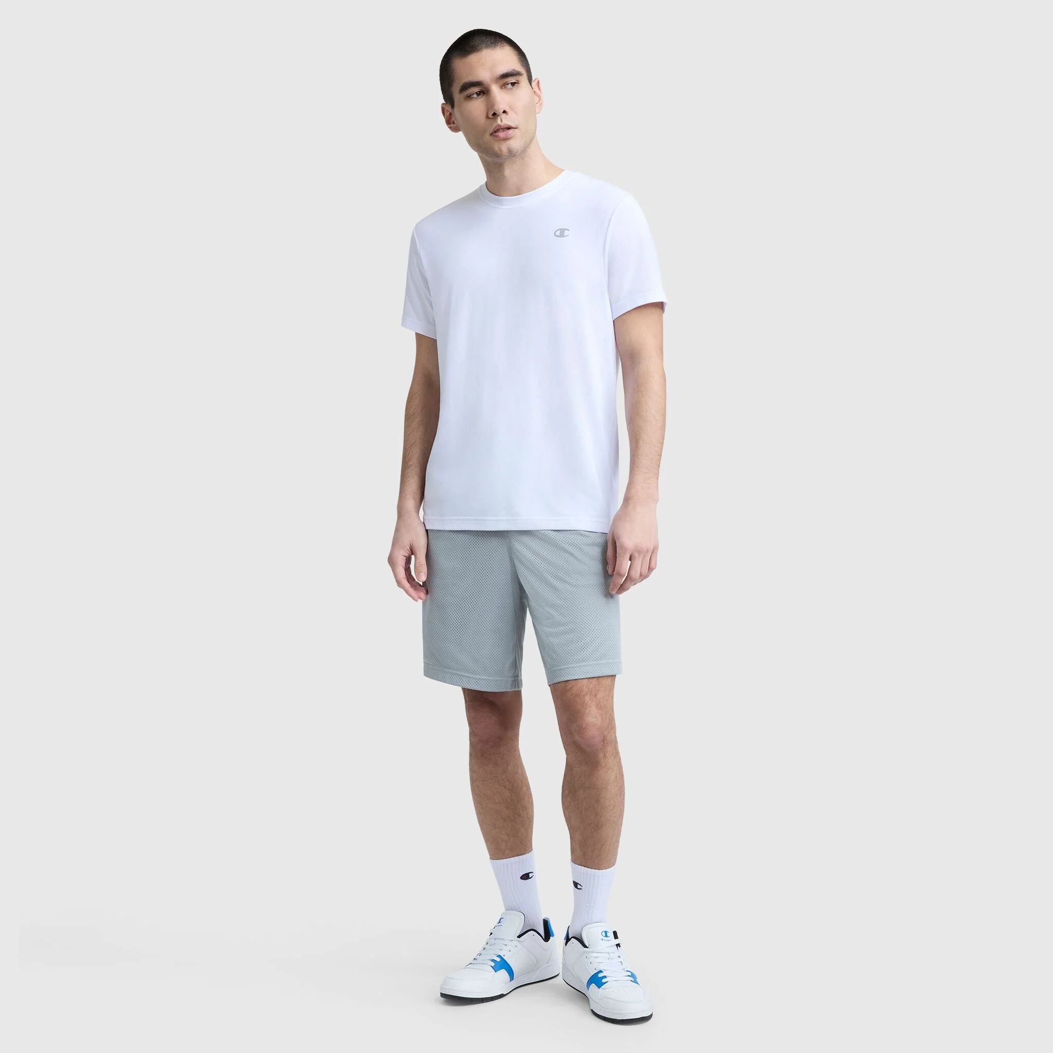 Sport Crewneck T-Shirt, Script Logo