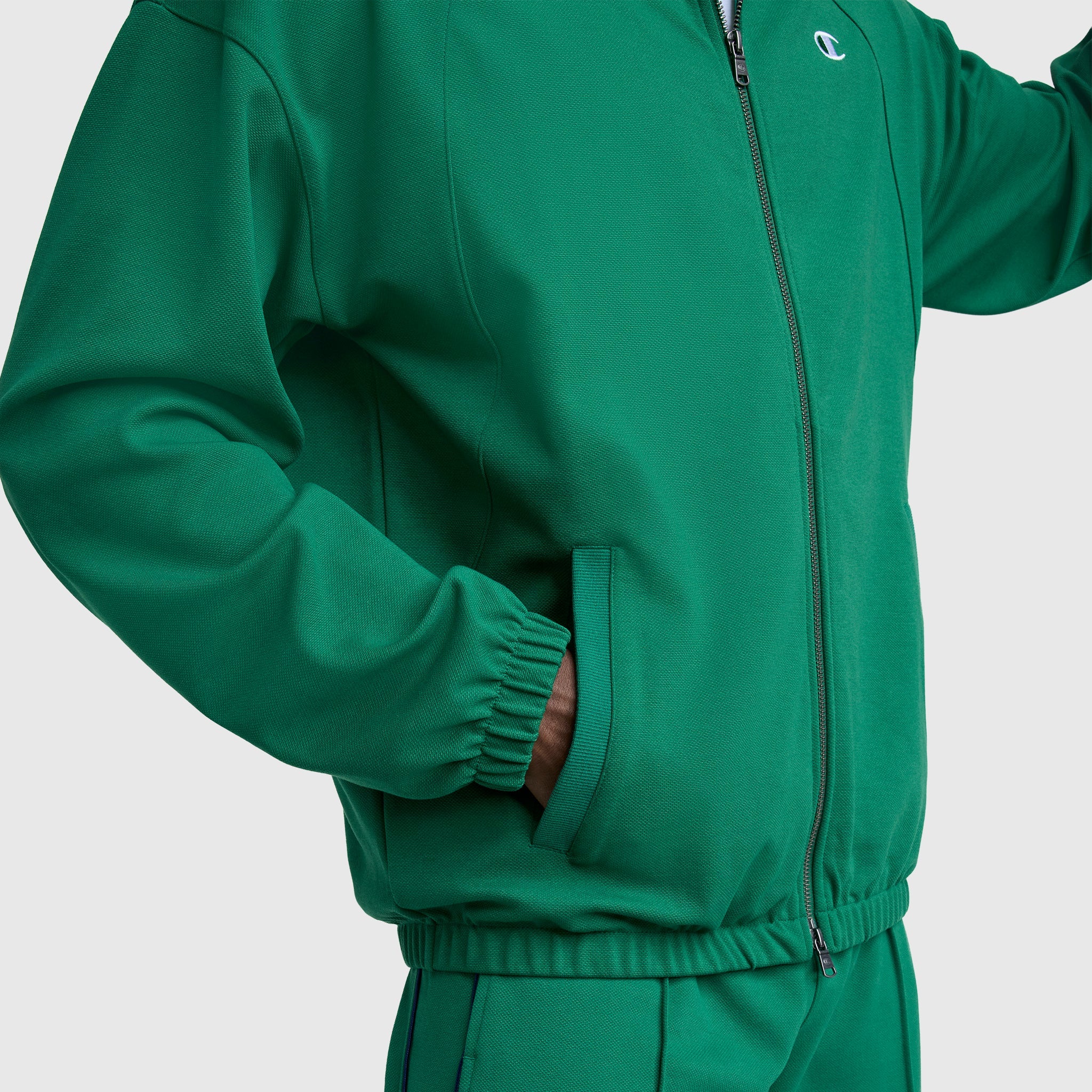 5034-gameday-full-zip-mock-neck-c-logo-4.jpg Gameday Full Zip Mock Neck, C Logo