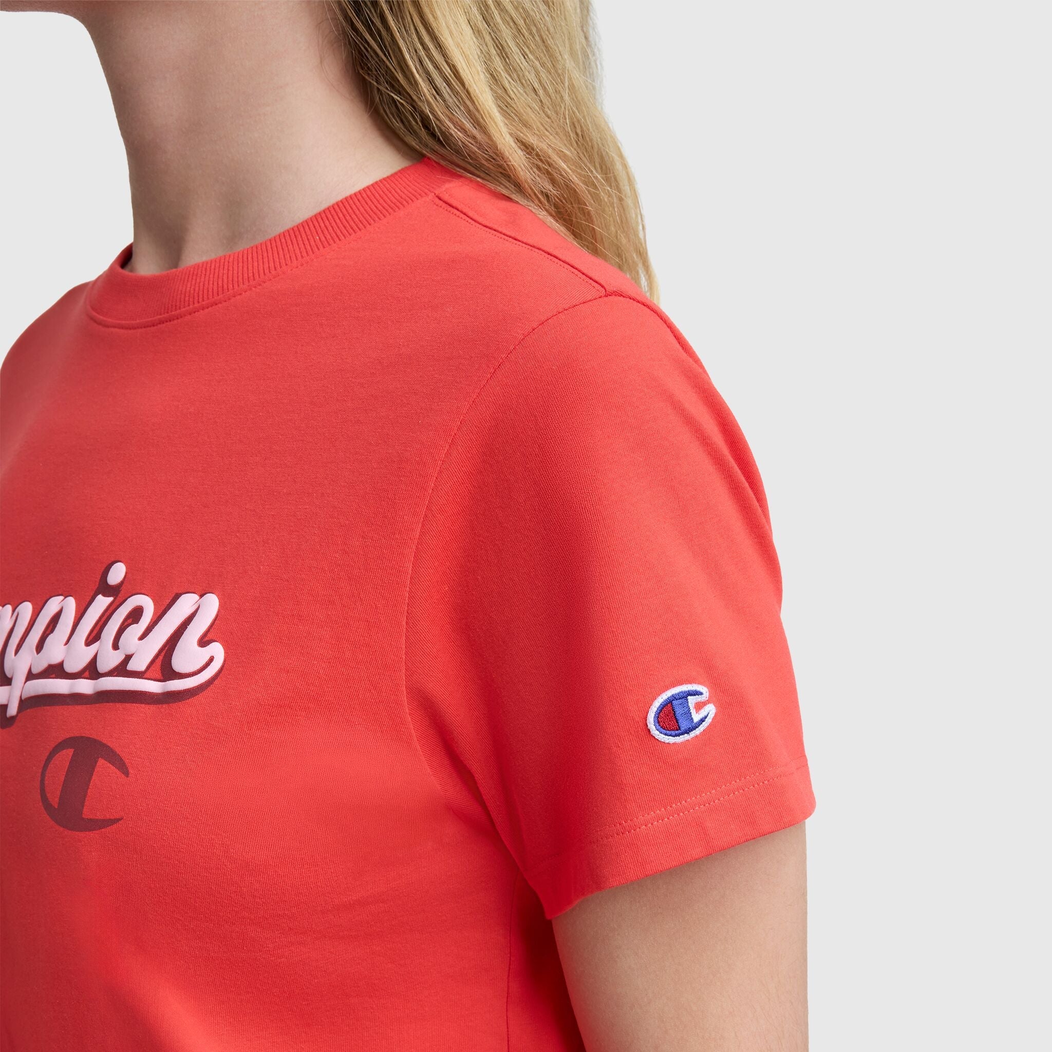 Modern Retro Baseball Graphic T-Shirt, Script Logo