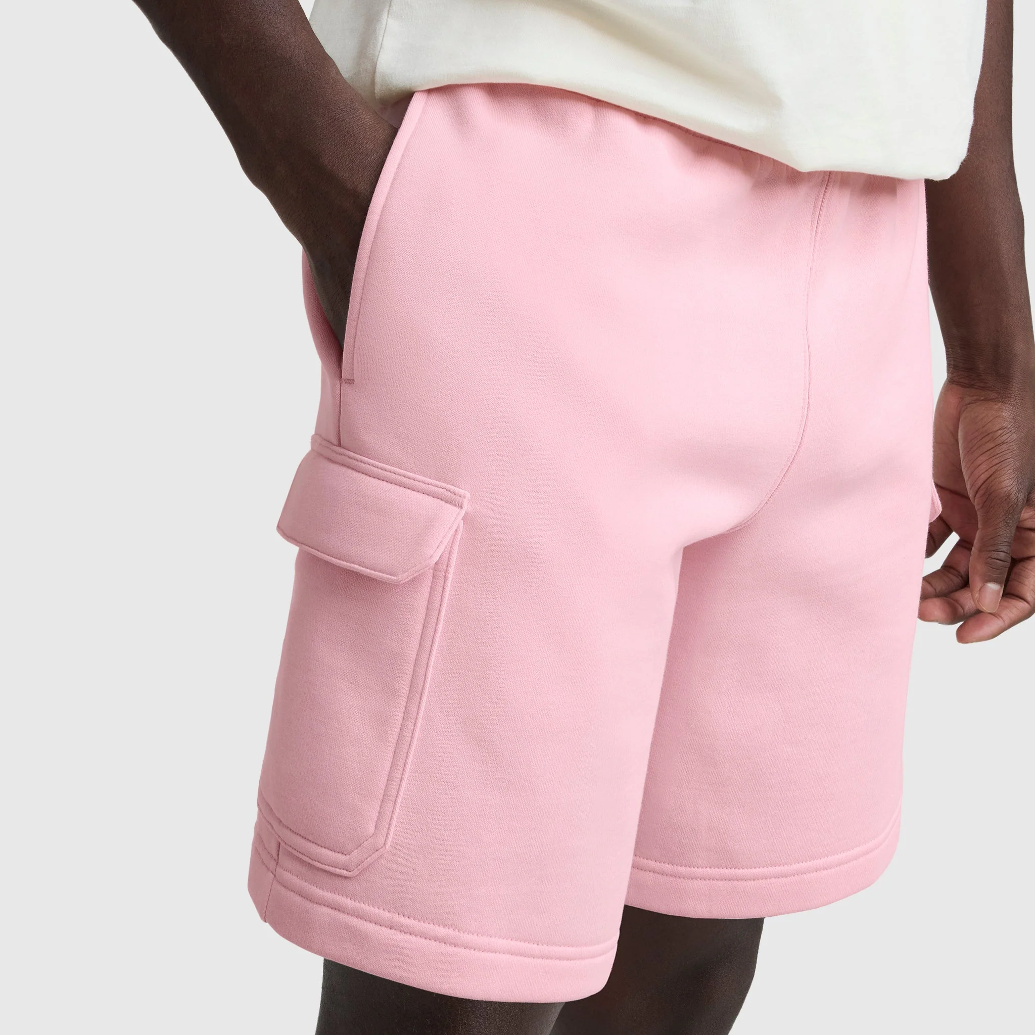 5296-8-fleece-cargo-short-c-logo-4.webp 8" Fleece Cargo Short, C Logo