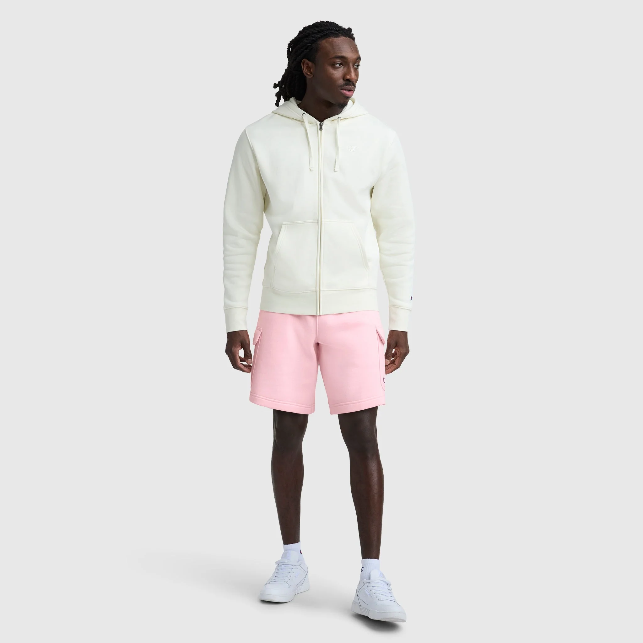 5296-8-fleece-cargo-short-c-logo-5.webp 8" Fleece Cargo Short, C Logo