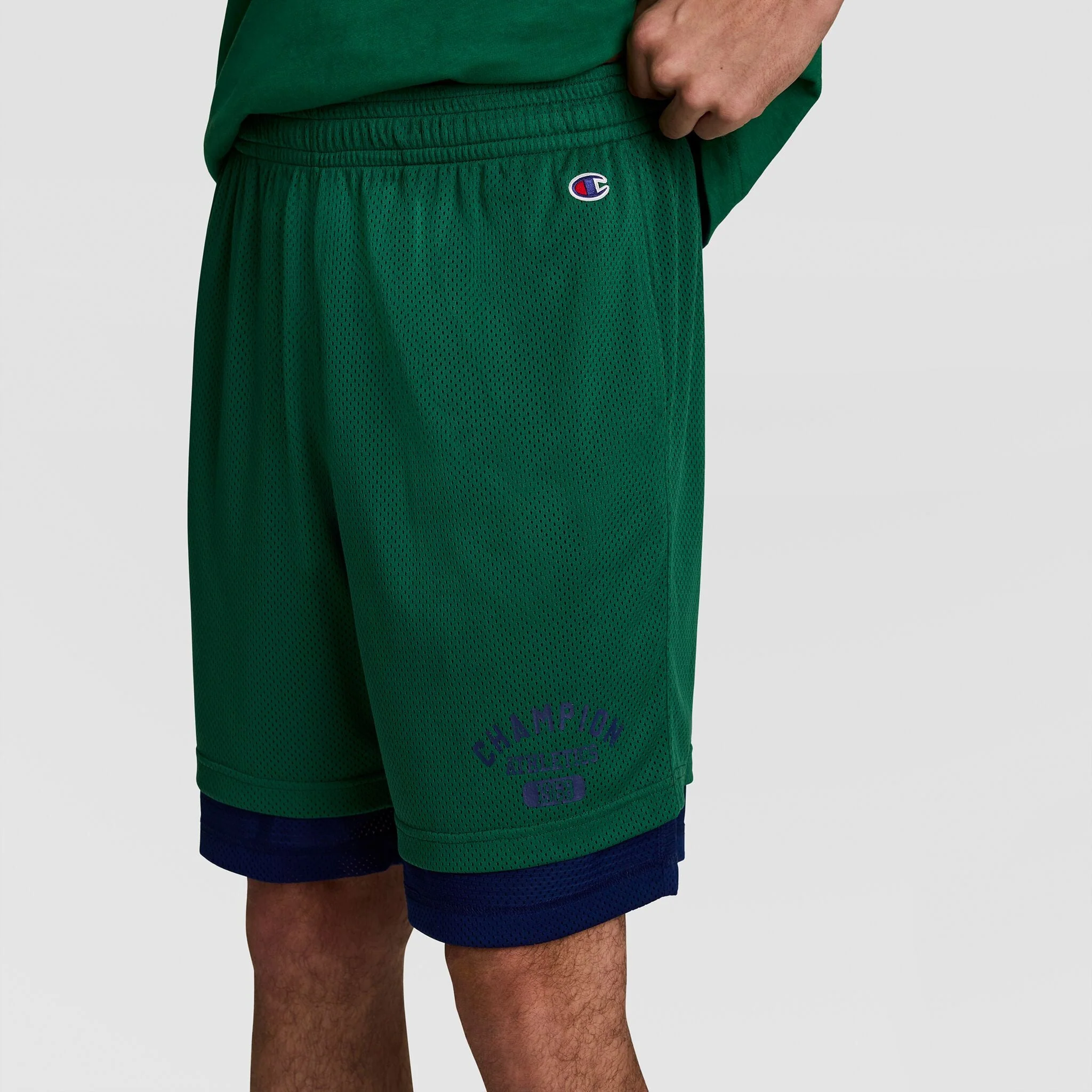9" Gridiron Double Layer Short, C Logo