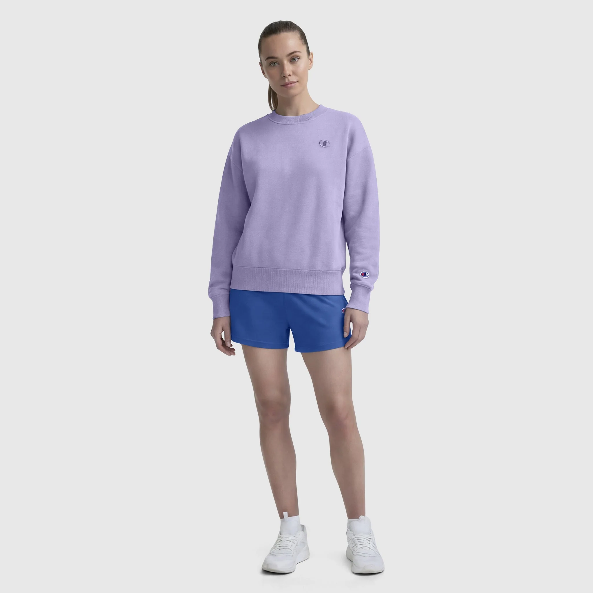 Powerblend Crewneck Sweatshirt, Small "C"