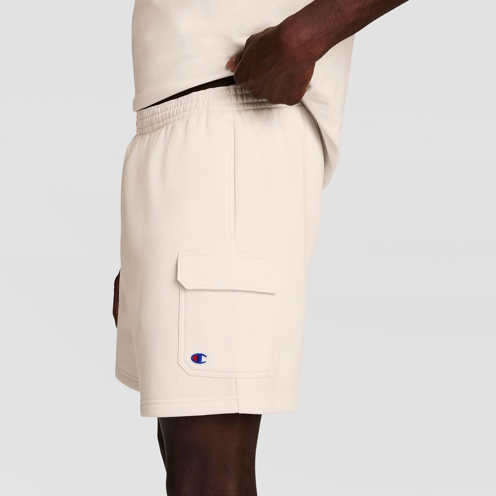 5397-8-fleece-cargo-short-c-logo-3.webp 8" Fleece Cargo Short, C Logo