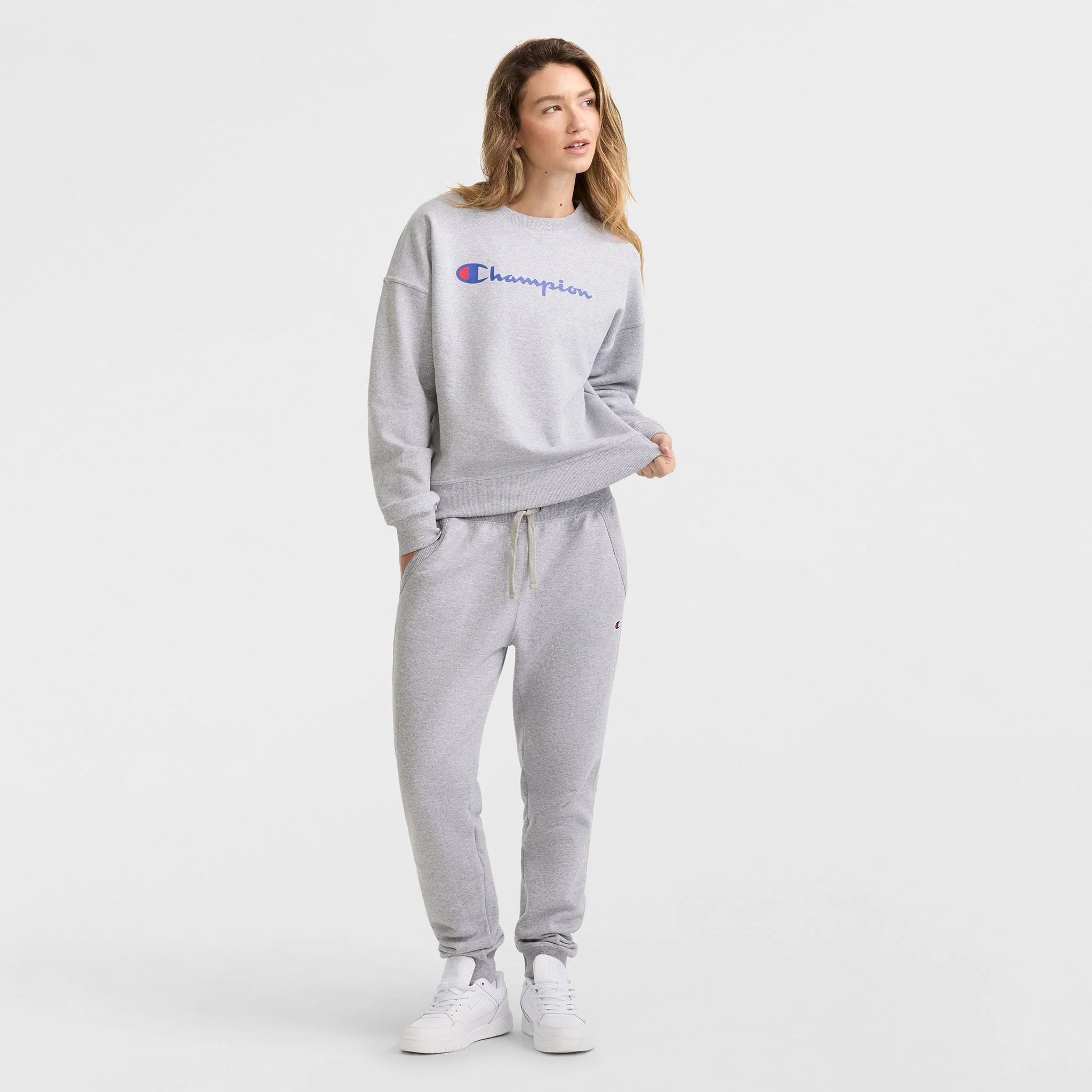 Powerblend Crewneck Sweatshirt, Script Logo