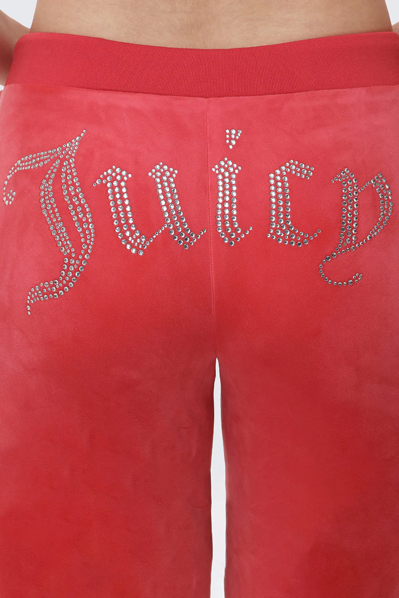 OG Big Bling Velour Track Pants